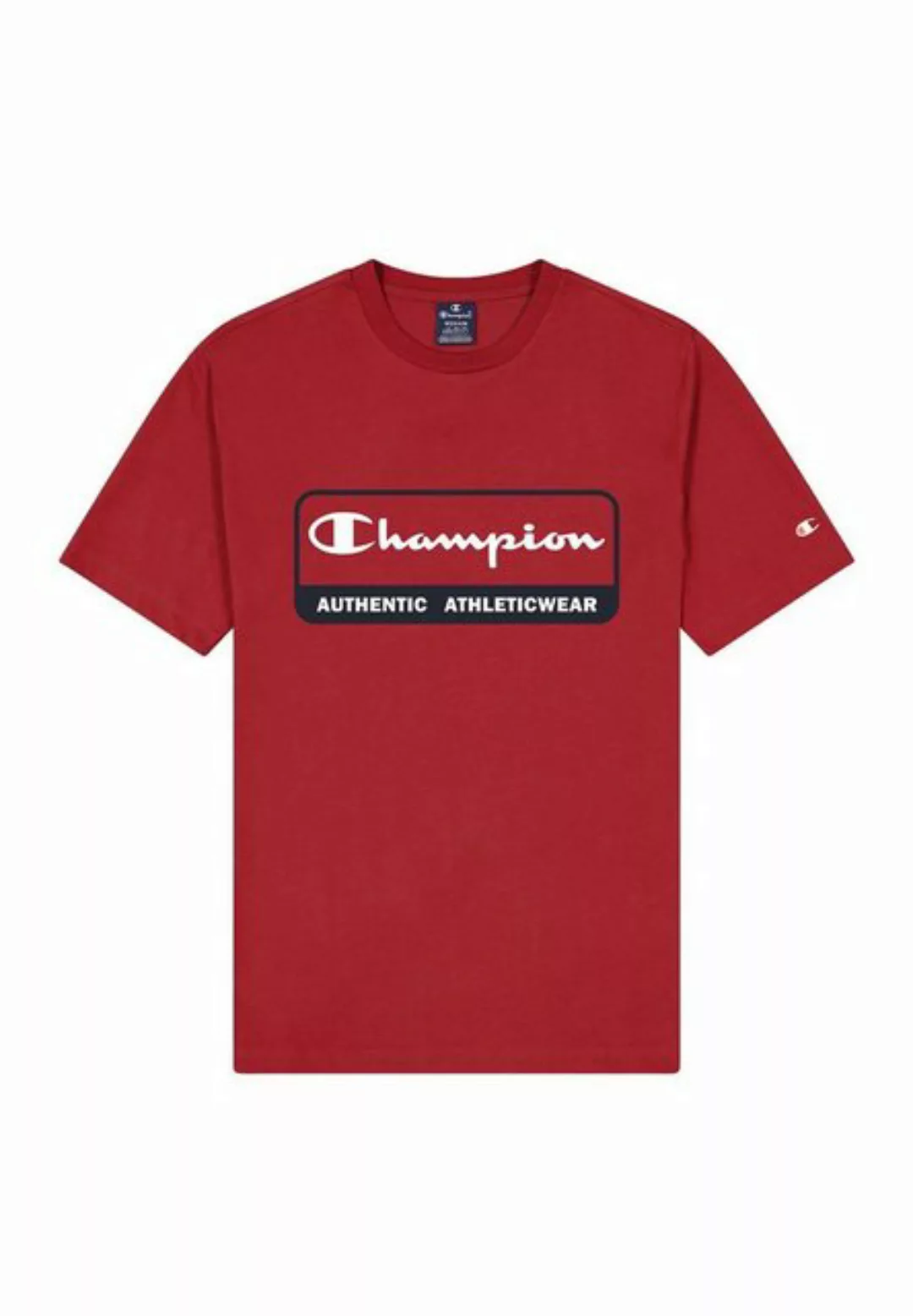 Champion T-Shirt Champion Herren T-Shirt 219165 RS053 HTR Rot günstig online kaufen