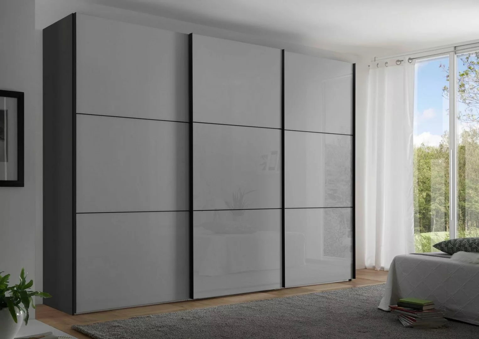 STAUD Schwebetürenschrank Includo Glas, Made in Germany günstig online kaufen