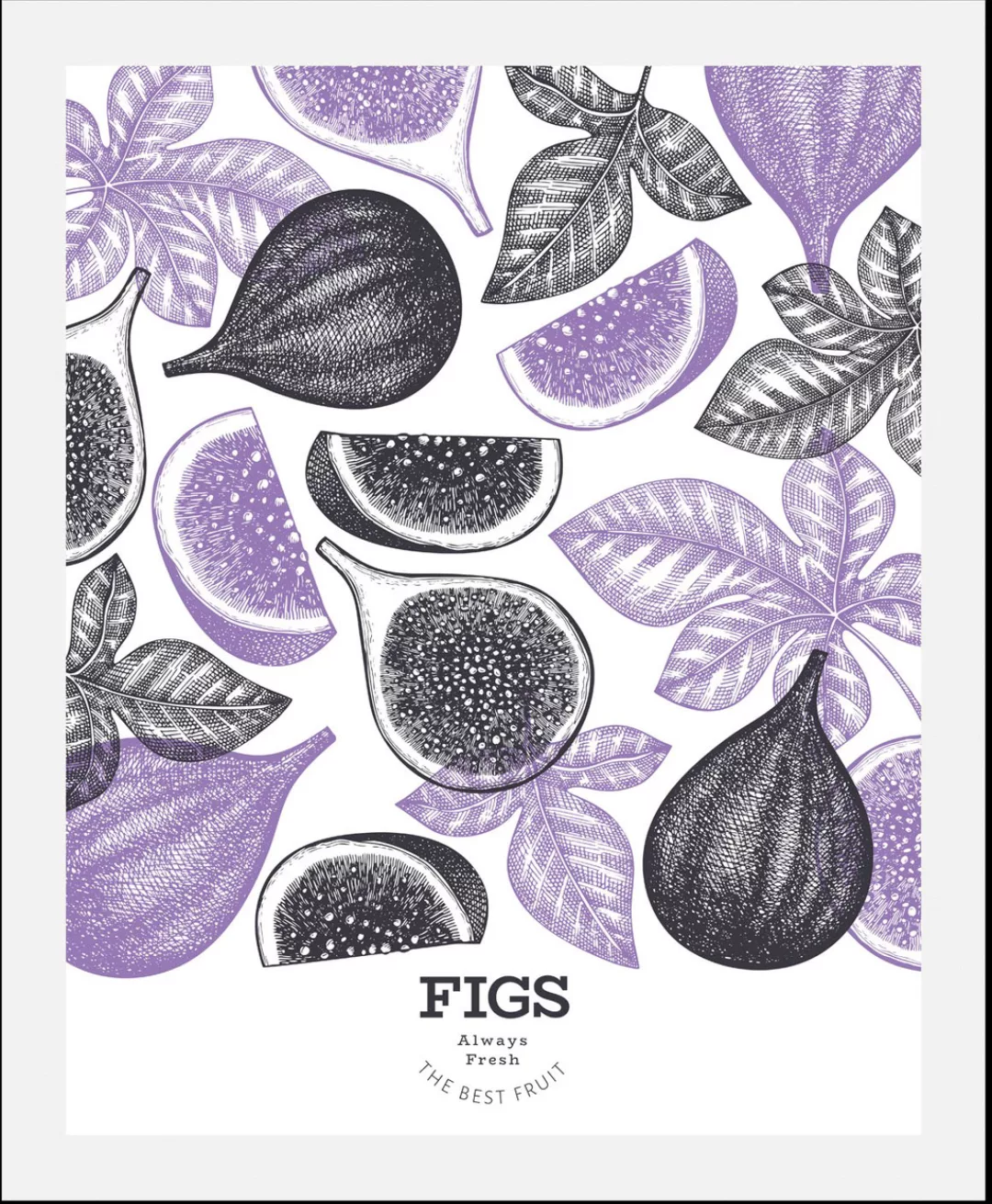 queence Bild "Figs", (1 St.), gerahmt günstig online kaufen