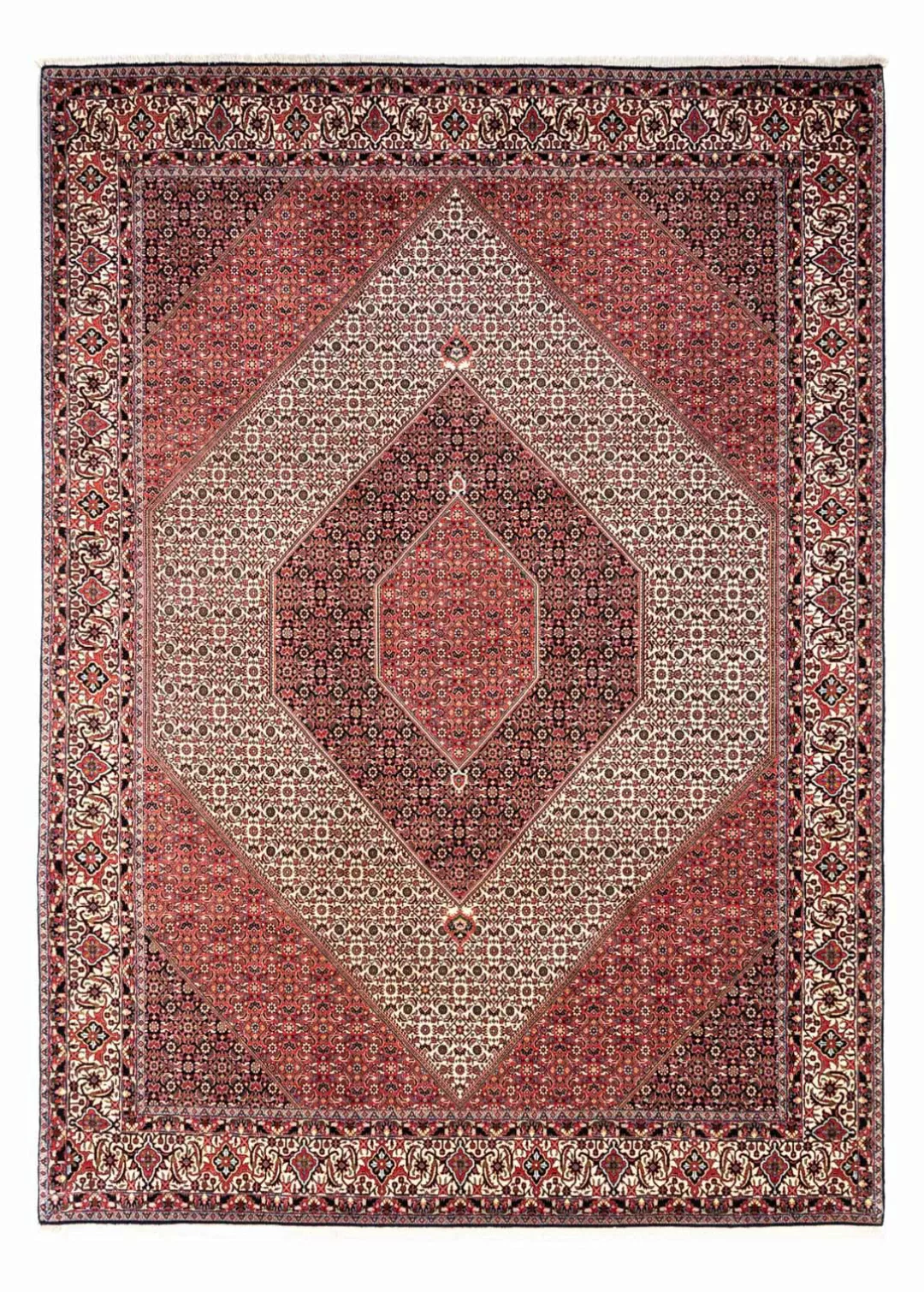 morgenland Wollteppich »Bidjar Takab Medaillon Rosso 349 x 252 cm«, rechtec günstig online kaufen