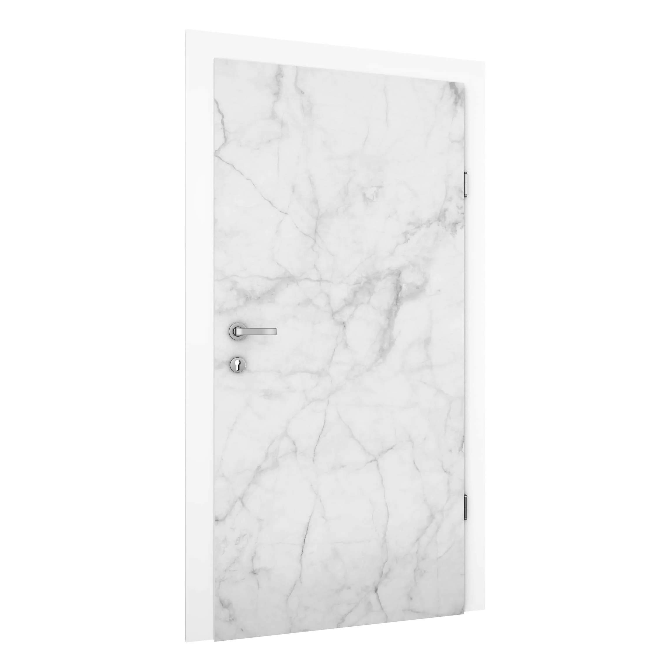 Türtapete Bianco Carrara günstig online kaufen