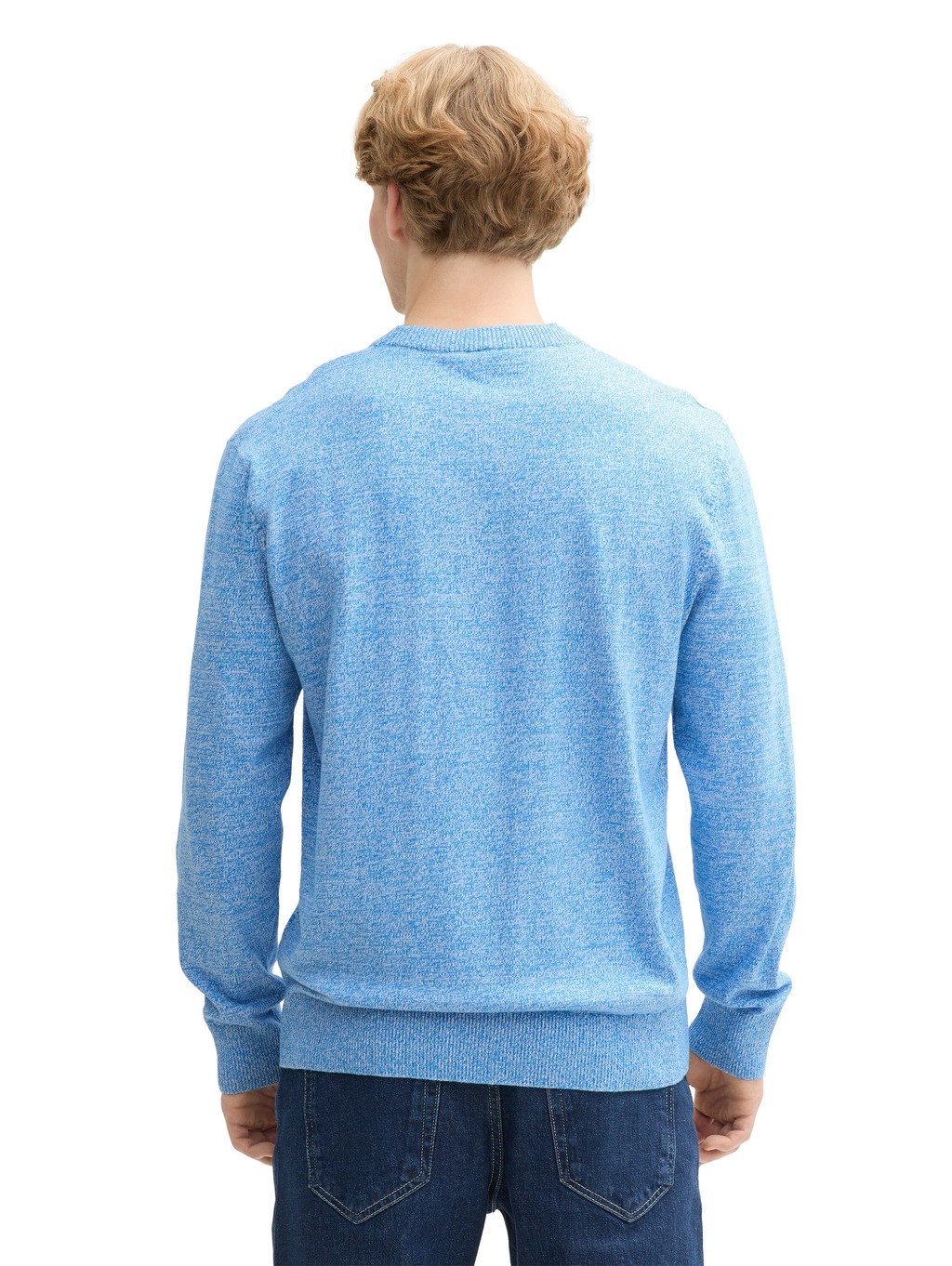 TOM TAILOR Denim Strickpullover, mit Rundhalsausschnitt günstig online kaufen