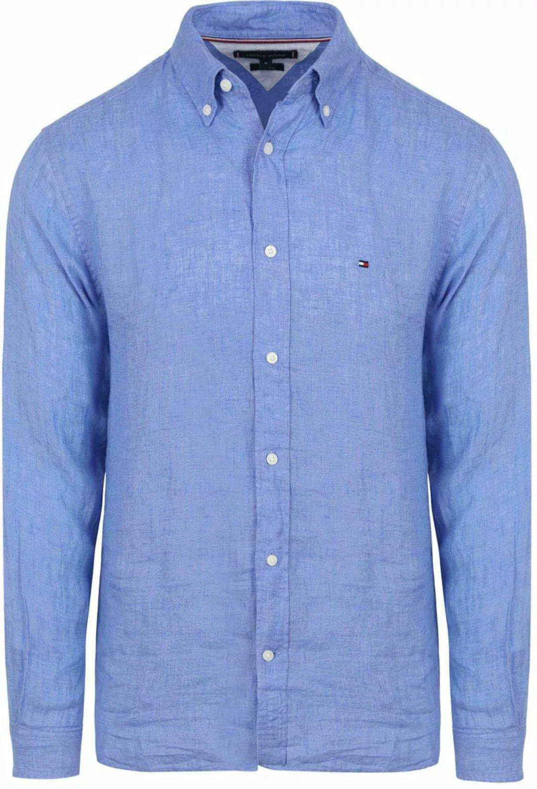 Tommy Hilfiger Leinenhemd PIGMENT DYED LI SOLID RF SHIRT günstig online kaufen