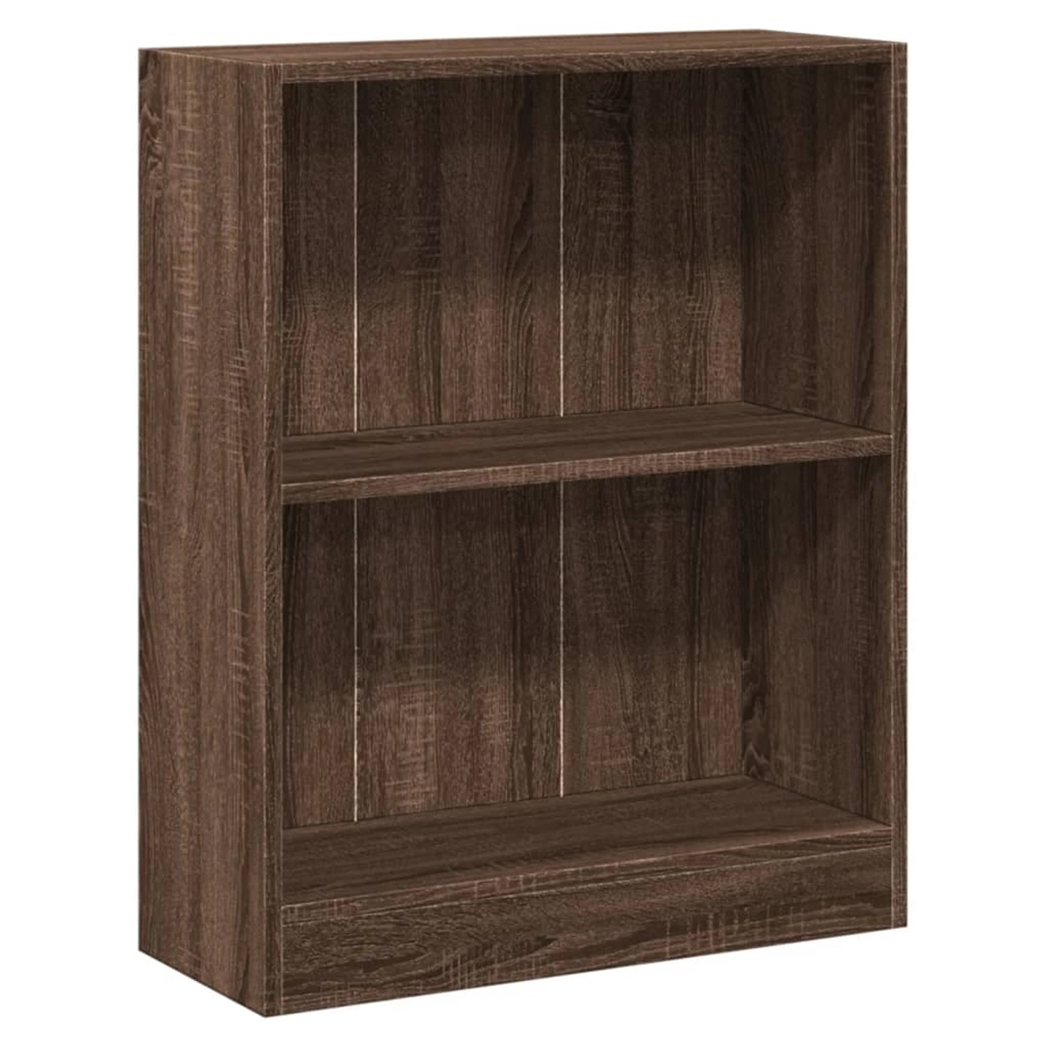 vidaXL Bücherregal Braun Eichen-Optik 60x24x74,5 cm Holzwerkstoff günstig online kaufen