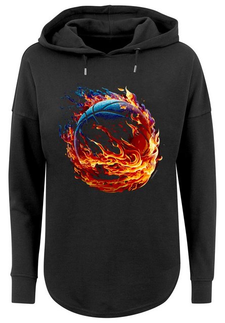 F4NT4STIC Kapuzenpullover Basketball On Fire Sport OVERSIZE HOODIE Print günstig online kaufen