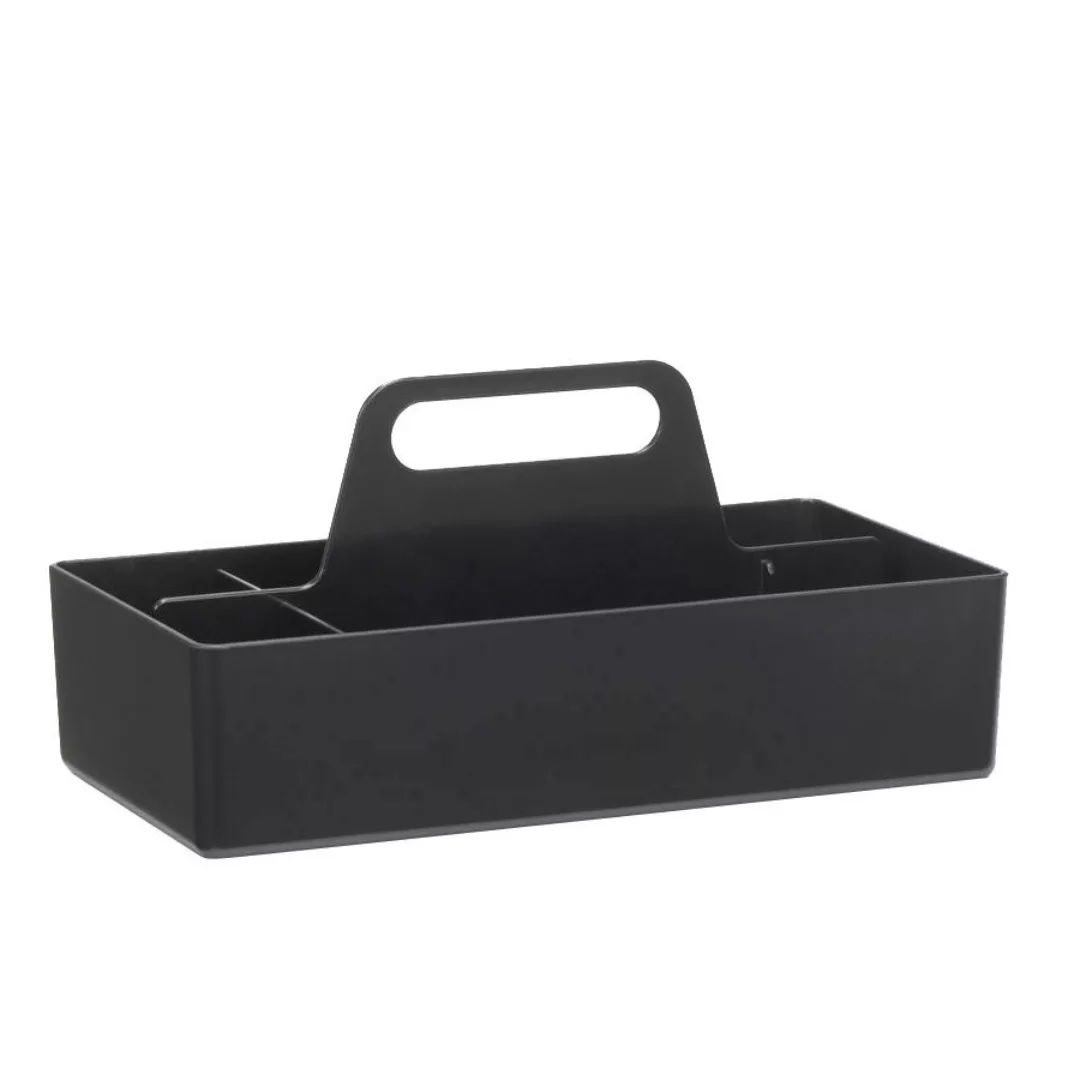 Vitra - Vitra Toolbox Aufbewahrungsbox - basic dark schwarz/32.7x16.7x15.6c günstig online kaufen
