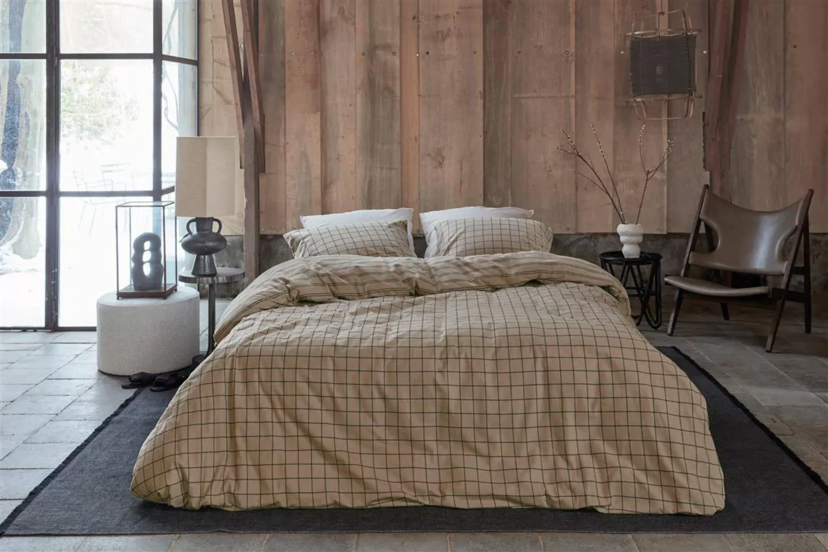 vtwonen bed&bath | Bettbezug-Set Grid günstig online kaufen