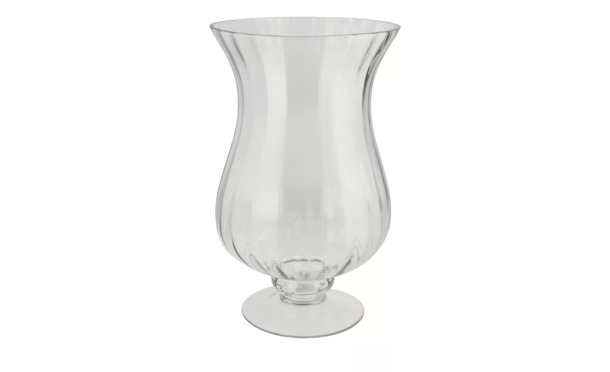 Vase - transparent/klar - Glas - 38,5 cm - Sconto günstig online kaufen