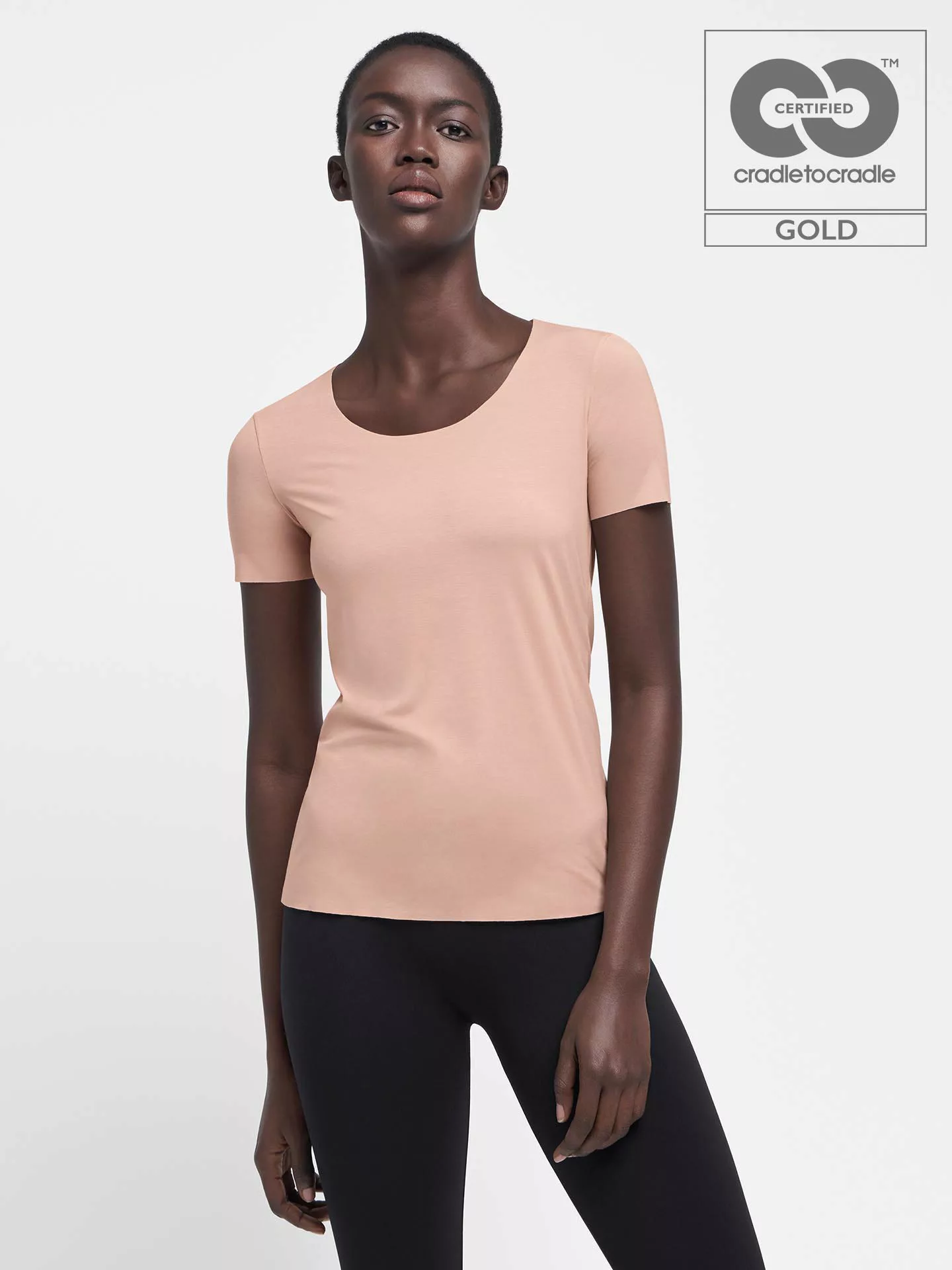 Wolford - Aurora Pure Shirt, Frau, rose tan, Größe: XS günstig online kaufen