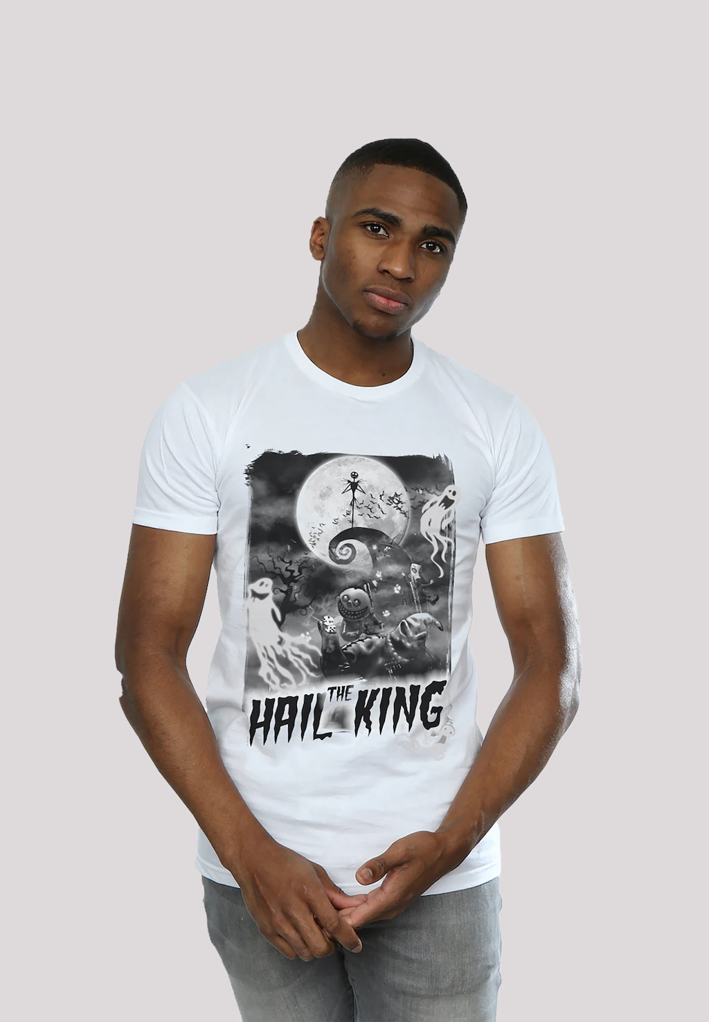 F4NT4STIC T-Shirt "Disney Nightmare Before Christmas Hail The King", Herren günstig online kaufen