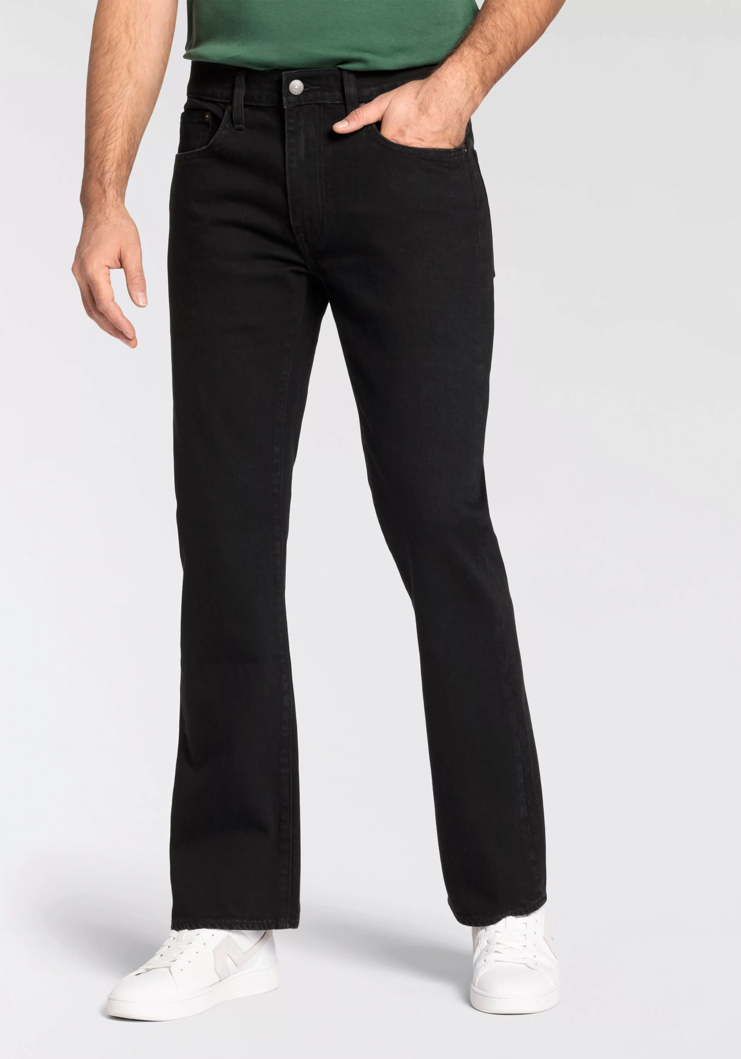 Levis Bootcut-Jeans "527 SLIM BOOT CUT", in cleaner Waschung günstig online kaufen