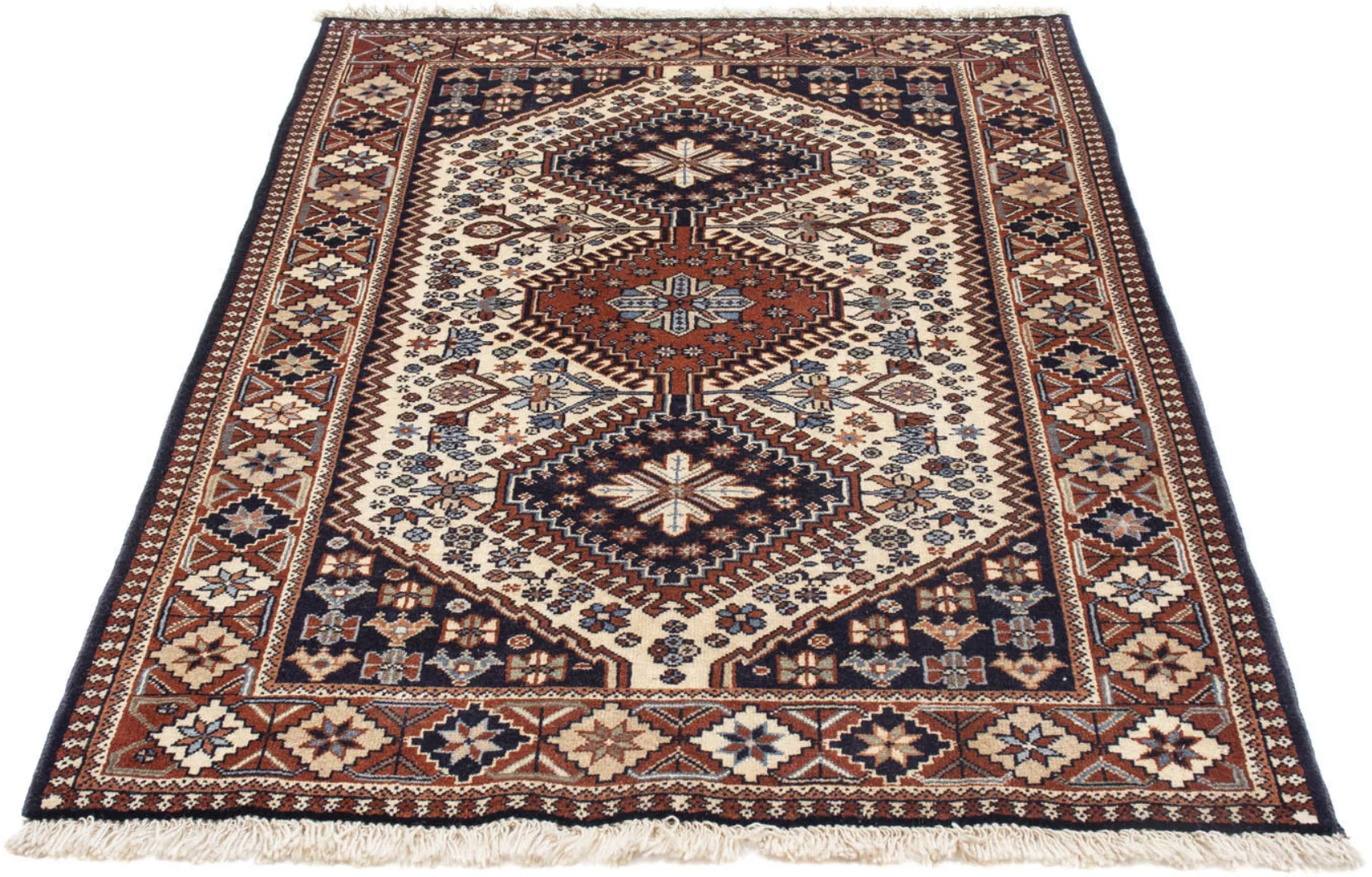 morgenland Wollteppich »Ardebil Medaillon Marrone 273 x 210 cm«, rechteckig günstig online kaufen