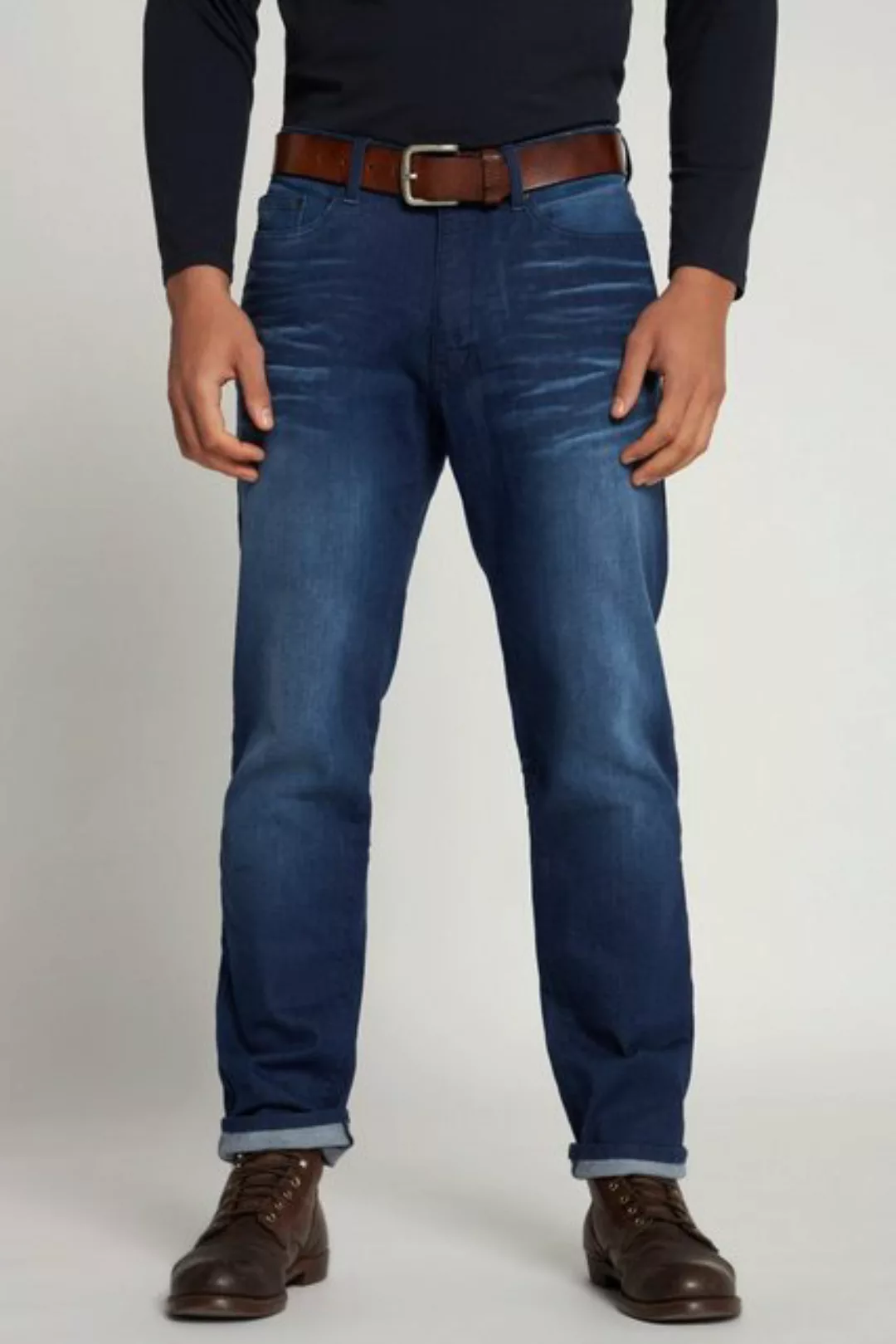JP1880 5-Pocket-Jeans Jeans Denim Vintage Look Tapered Loose Fit günstig online kaufen