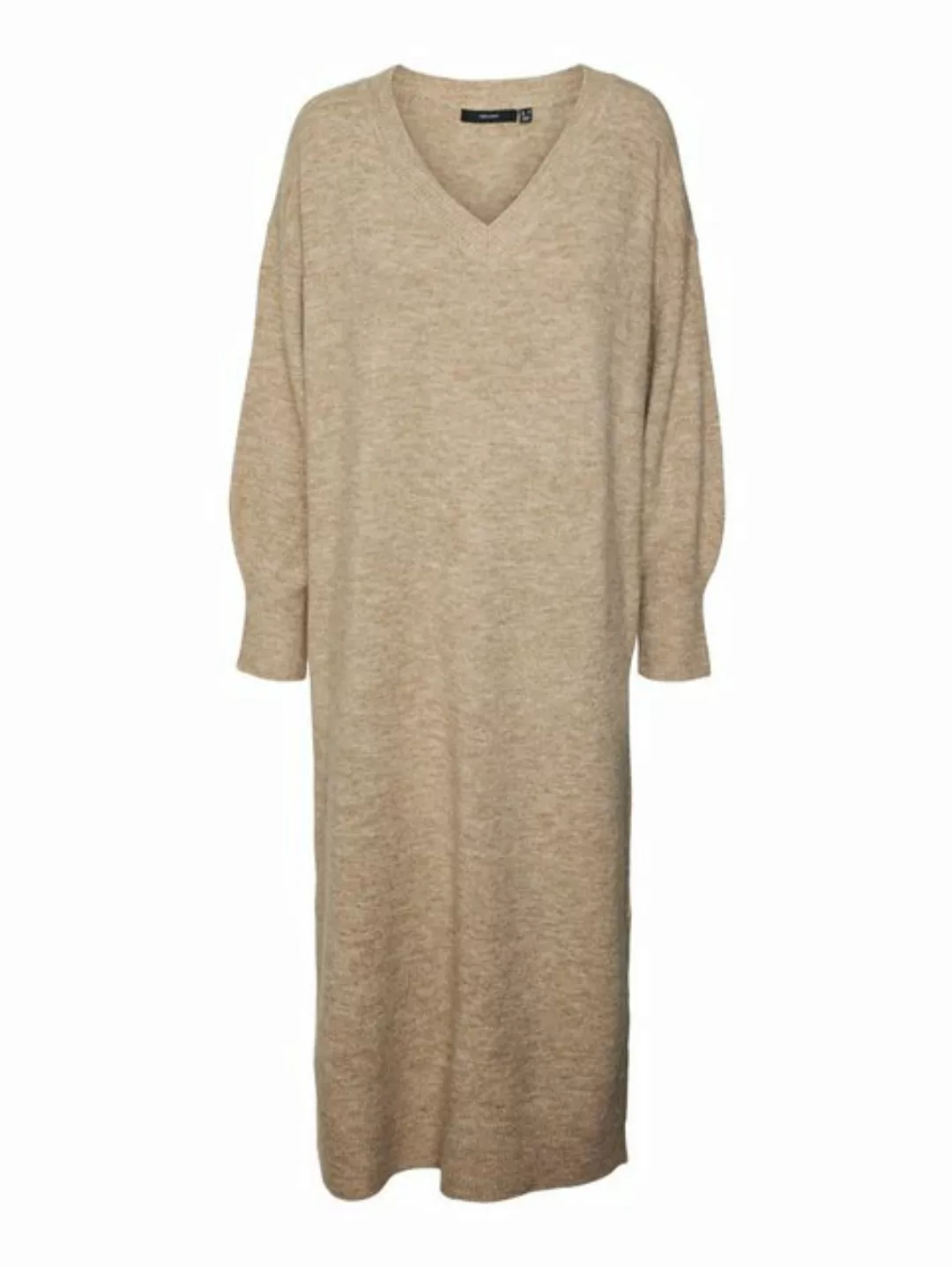 Vero Moda Strickkleid VMJUPITER LS V-NECK CALF DRESS BF günstig online kaufen