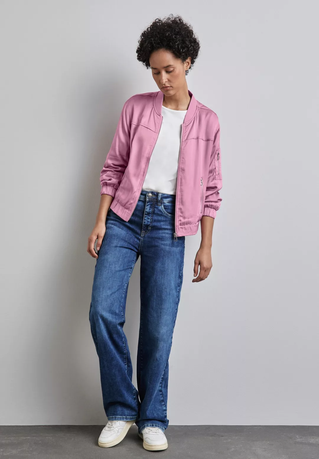 STREET ONE Blouson in Satin-Optik günstig online kaufen