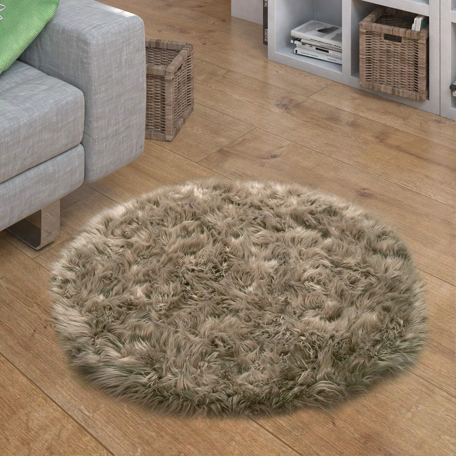 Paco Home Fellteppich Playa 960, rund, günstig online kaufen