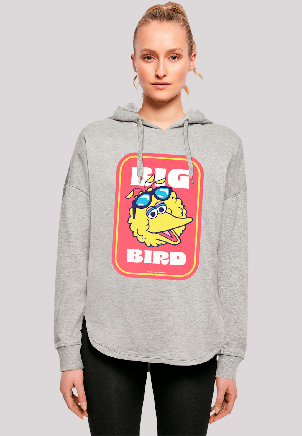 F4NT4STIC Kapuzenpullover "Sesamstraße Bilbo Big Bird Sticker", Premium Qua günstig online kaufen