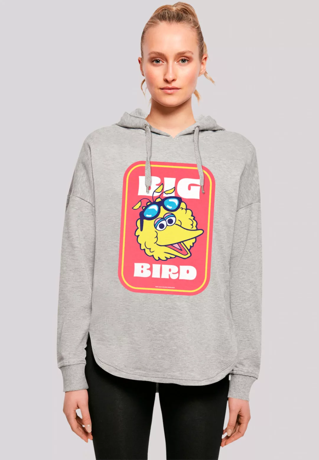 F4NT4STIC Kapuzenpullover "Sesamstraße Bilbo Big Bird Sticker", Premium Qua günstig online kaufen