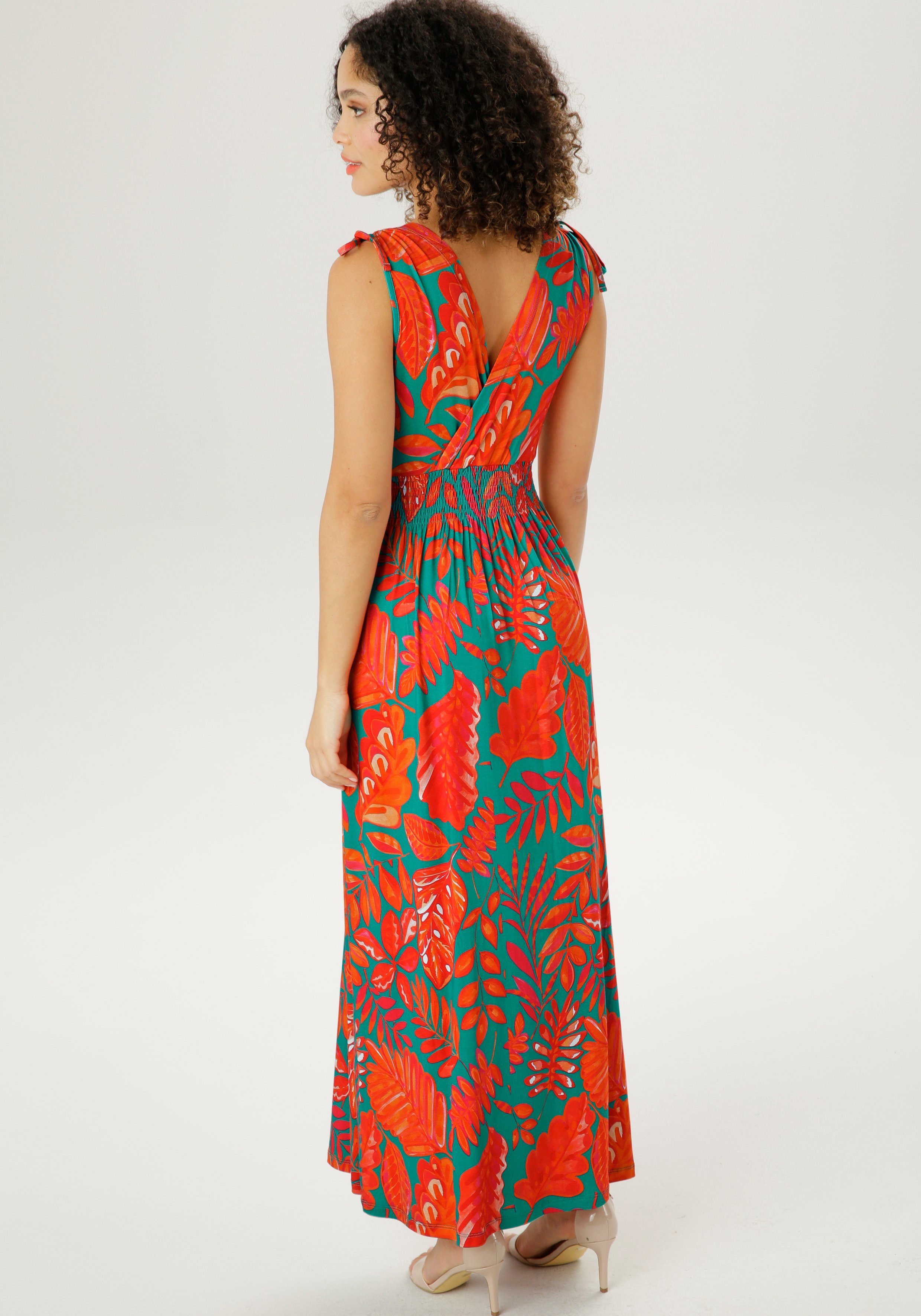 Aniston SELECTED Sommerkleid mit breiten Trägern günstig online kaufen