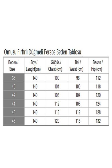 MODAMİHRAM Maxikleid Gerüschter Knopfmantel günstig online kaufen