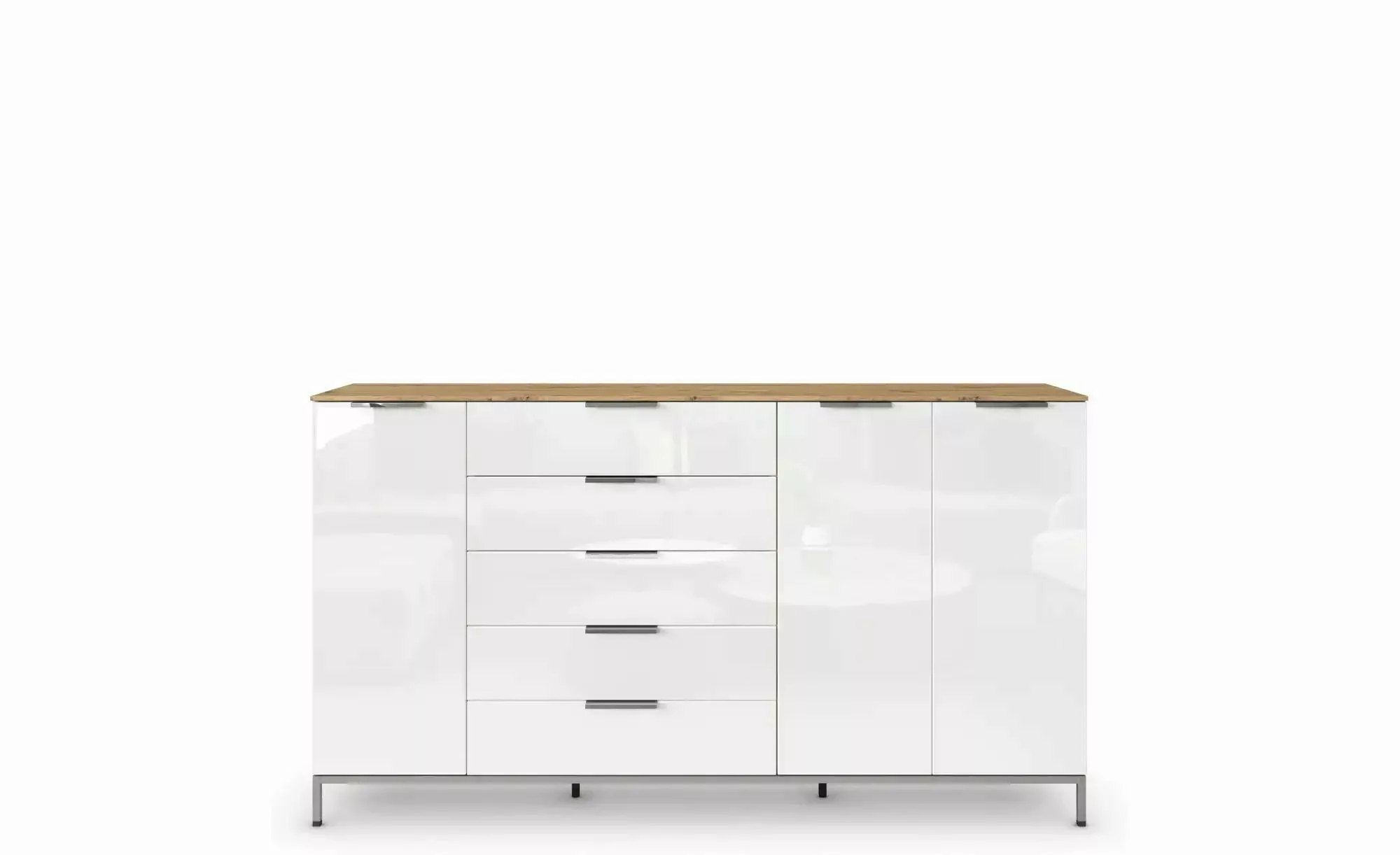 Highboard   ¦ holzfarben ¦ Maße (cm): B: 199 H: 111 Kommoden & Sideboards > günstig online kaufen