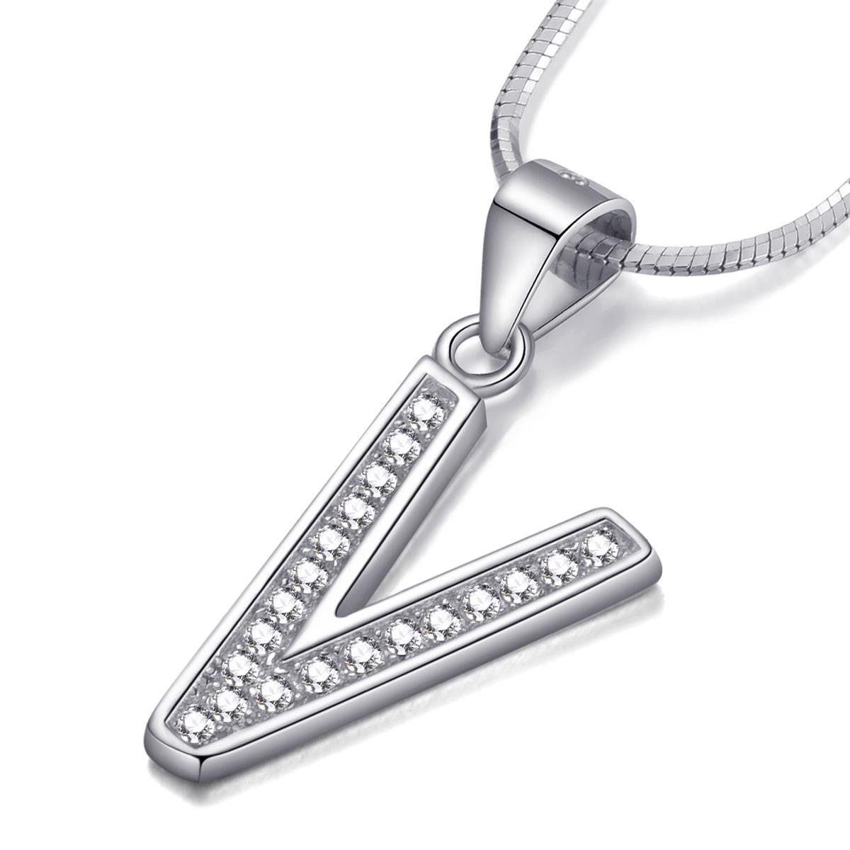 Morella Kette mit Anhänger Buchstabenkette Halskette günstig online kaufen