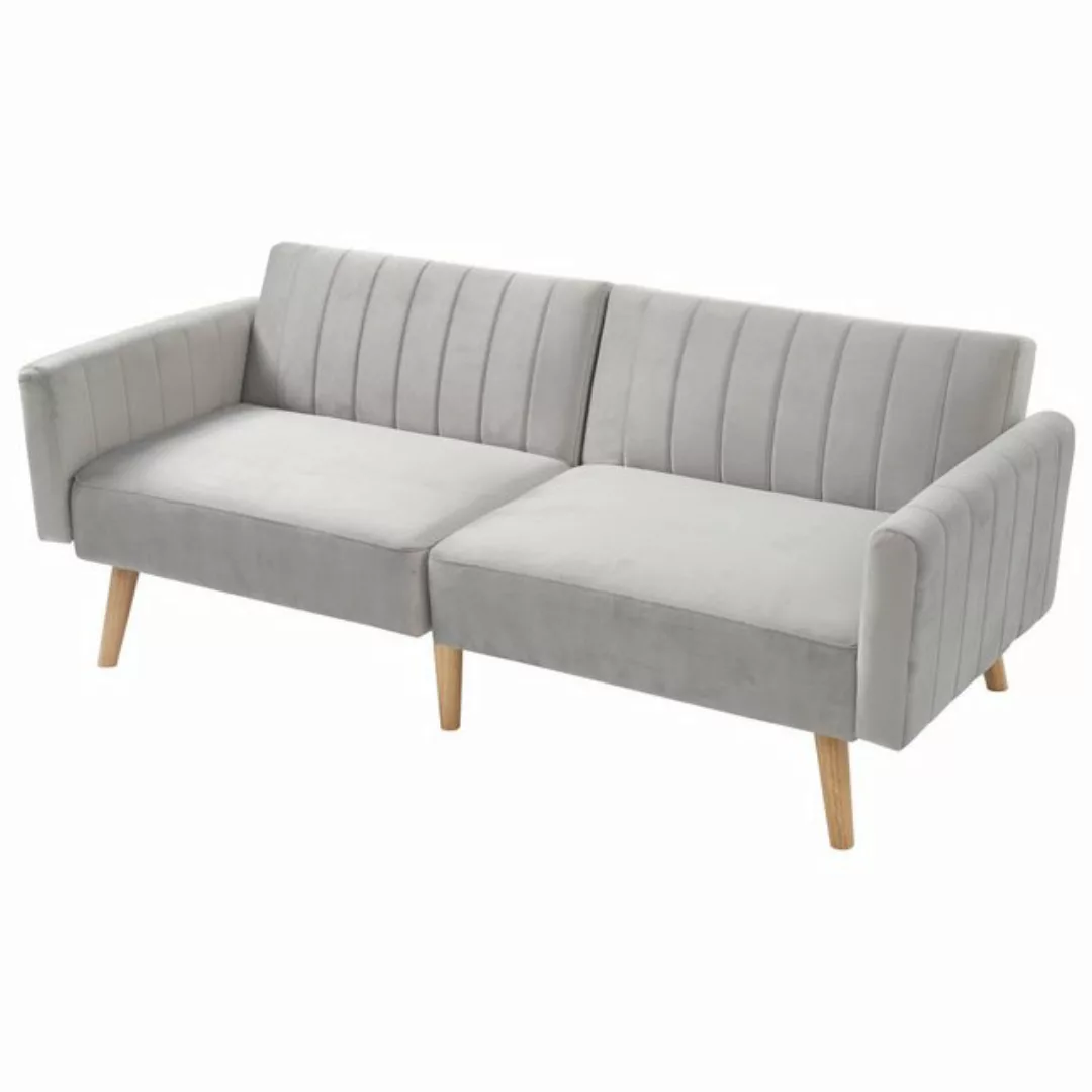 Refined Living Schlafsofa 2-in-1-Sofa & Schlafsofa, Klappsofa mit Gummiholz günstig online kaufen