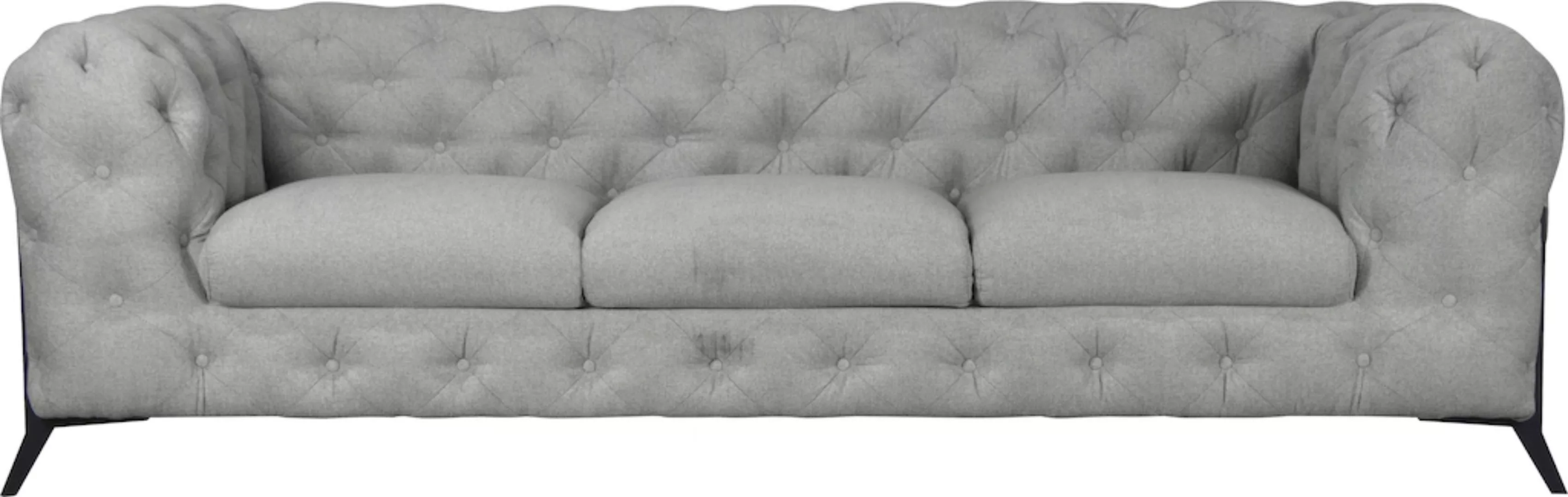 Leonique Chesterfield-Sofa "Amaury", aufwändige Knopfheftung, moderne Chest günstig online kaufen