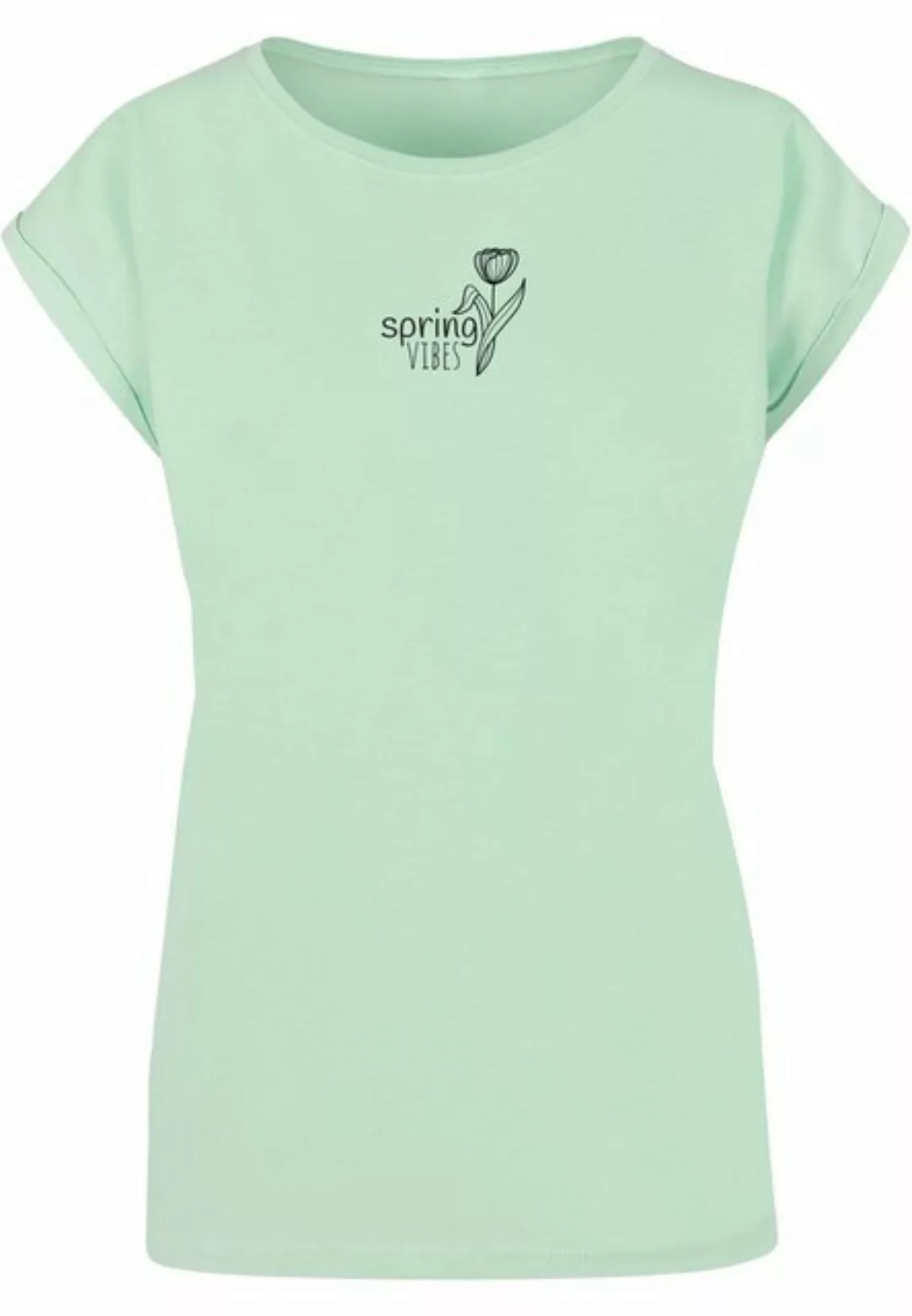 Merchcode T-Shirt Merchcode Damen Ladies Spring - Vibes T-Shirt (1-tlg) günstig online kaufen