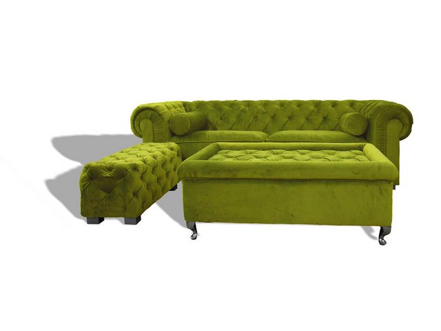 Xlmoebel Sofa Chesterfield-Sofa Polster Designer Couchen Sitzgruppe Couch S günstig online kaufen