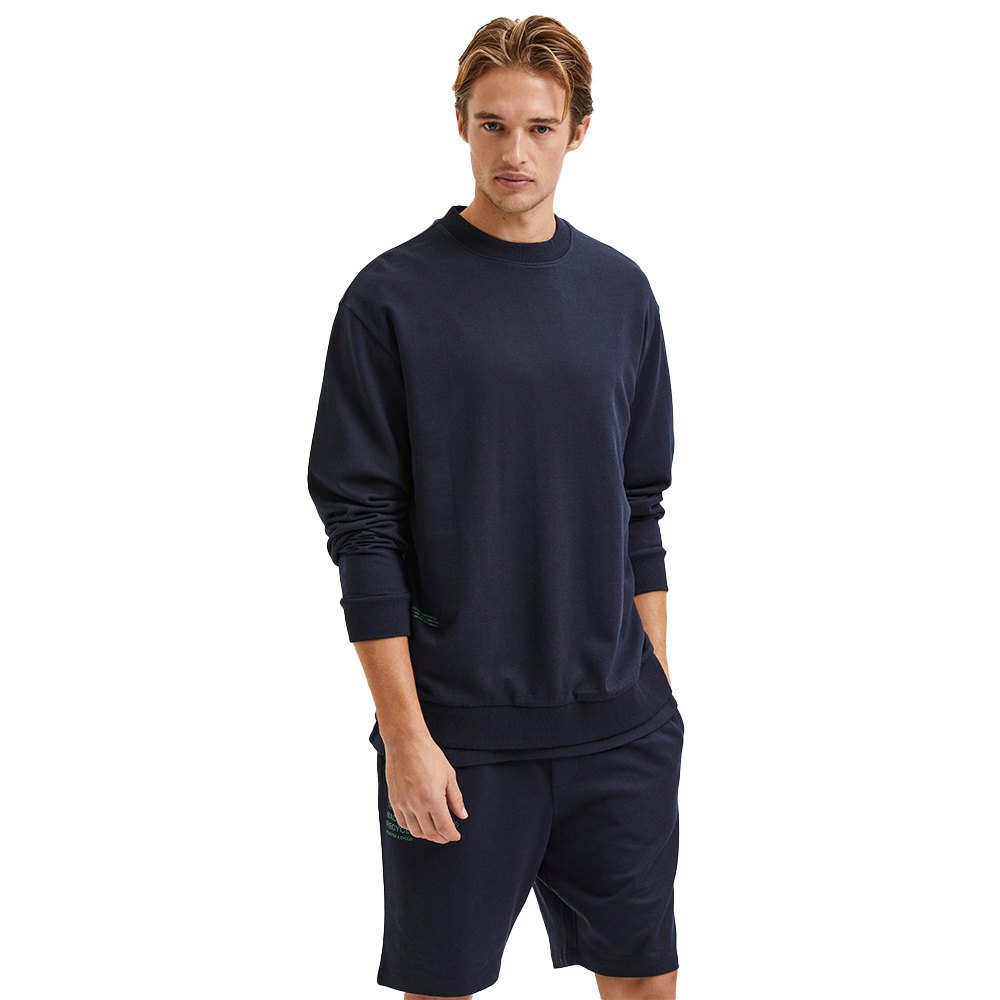 Selected Relax Aaren Pullover 2XL Navy Blazer günstig online kaufen