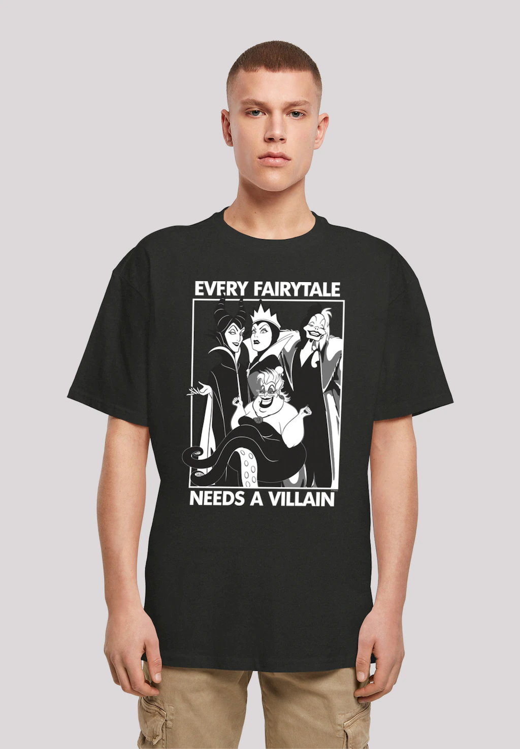 F4NT4STIC T-Shirt "Jedes Märchen braucht einen Bösewicht", Print günstig online kaufen