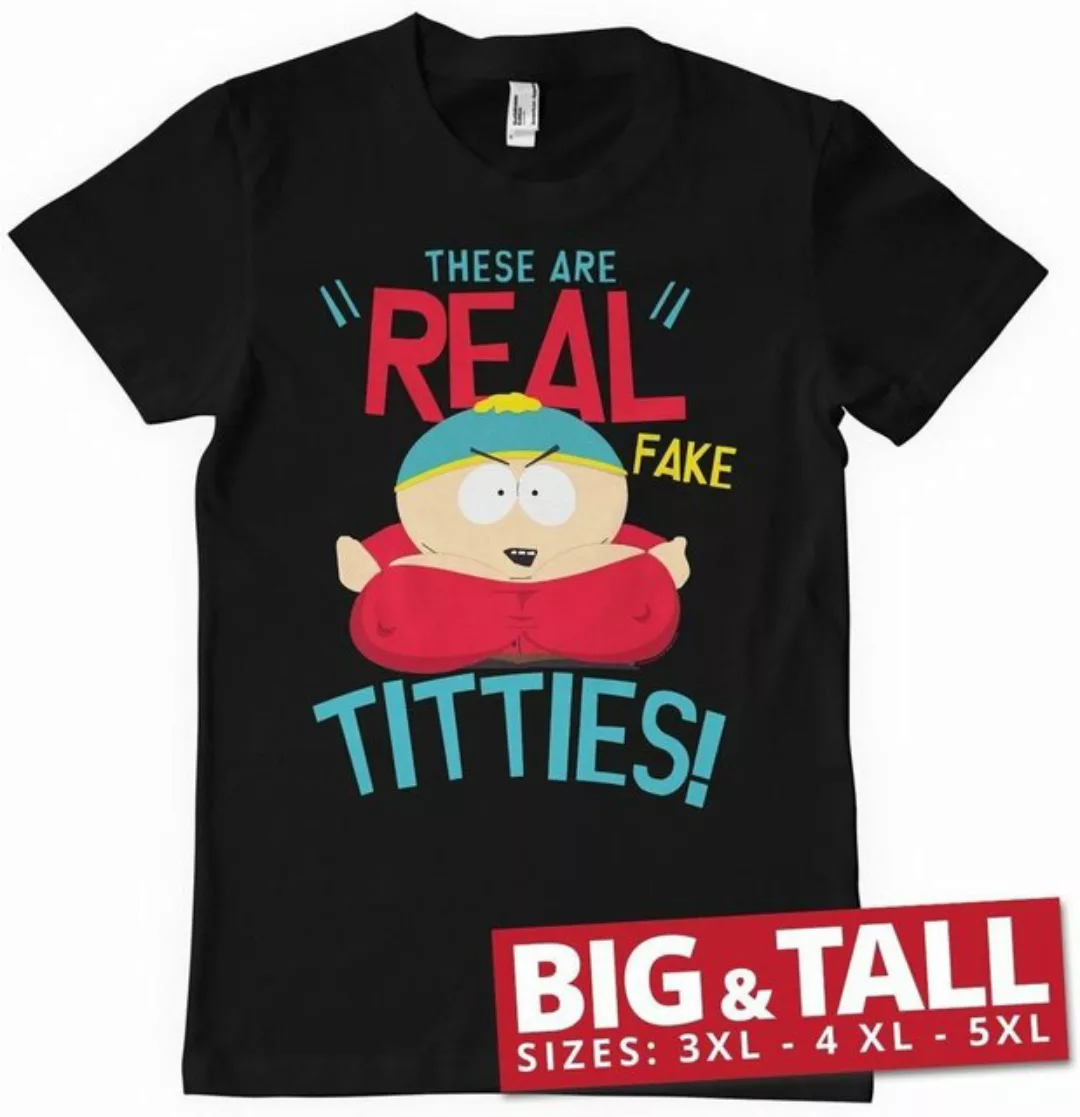 South Park T-Shirt These Are Real Fake T*tt*es Big & Tall T-Shirt günstig online kaufen