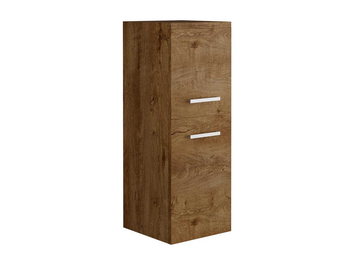 Badezimmerschrank in Holzoptik - 30 x 30 x 83 cm - Naturfarben - MIELA II günstig online kaufen