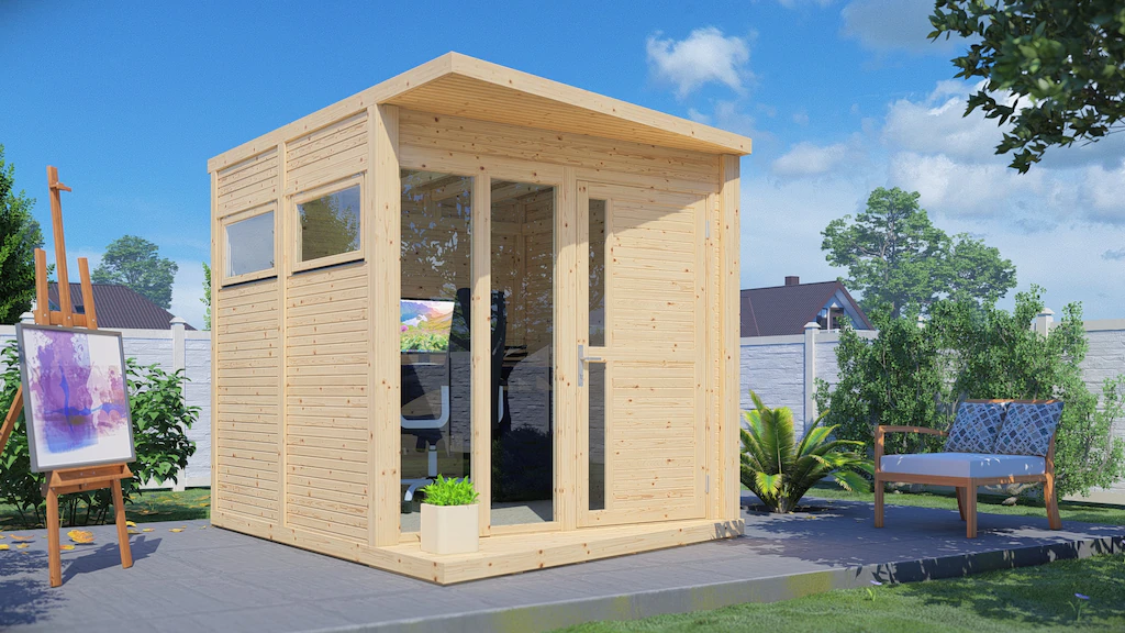 BERTILO Gartenhaus "Concept Office, in verschiedenen Farben", mit elegantem günstig online kaufen
