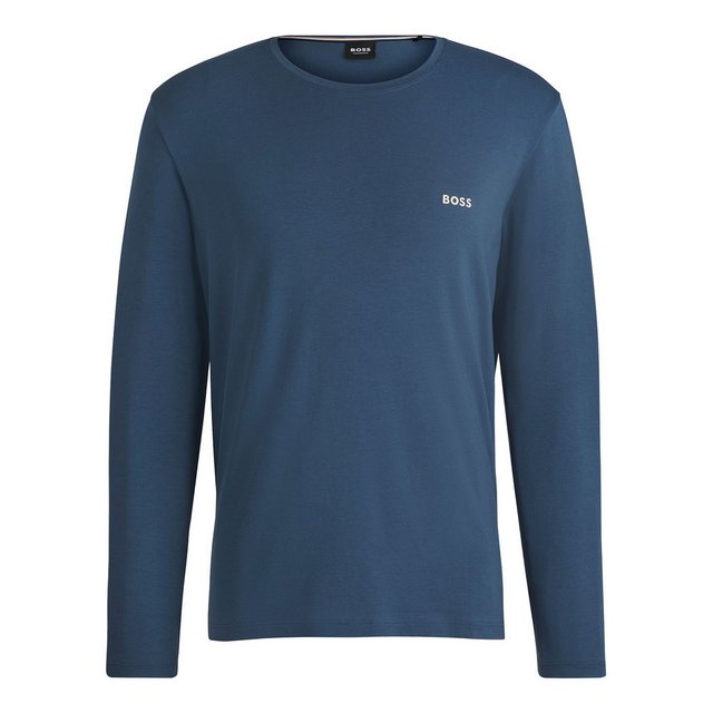 BOSS Sweatshirt Mix&Match LS-Shirt mit Boss-Logo auf Brust günstig online kaufen