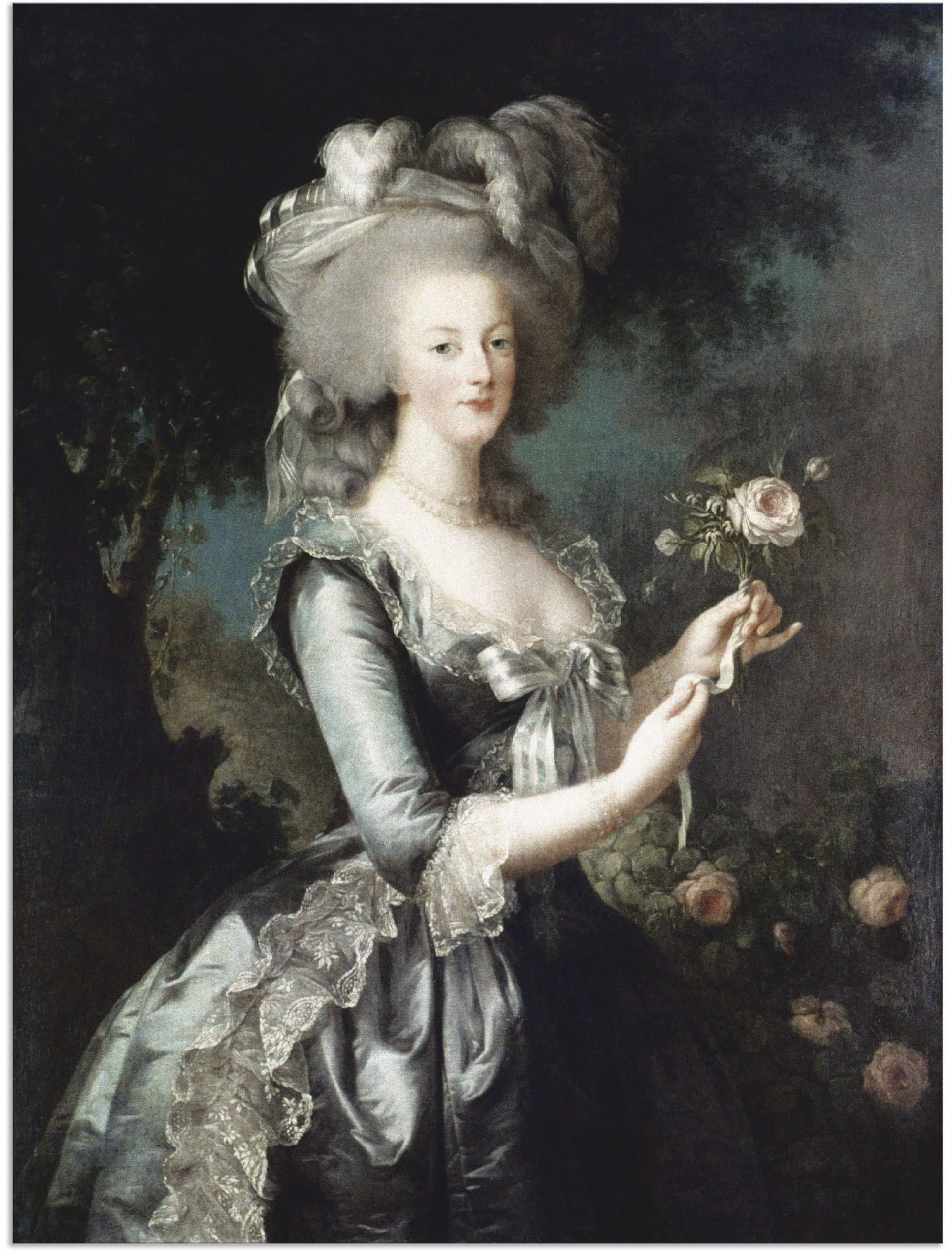 Artland Wandbild "Marie Antoinette, 1783", Menschen, (1 St.) günstig online kaufen