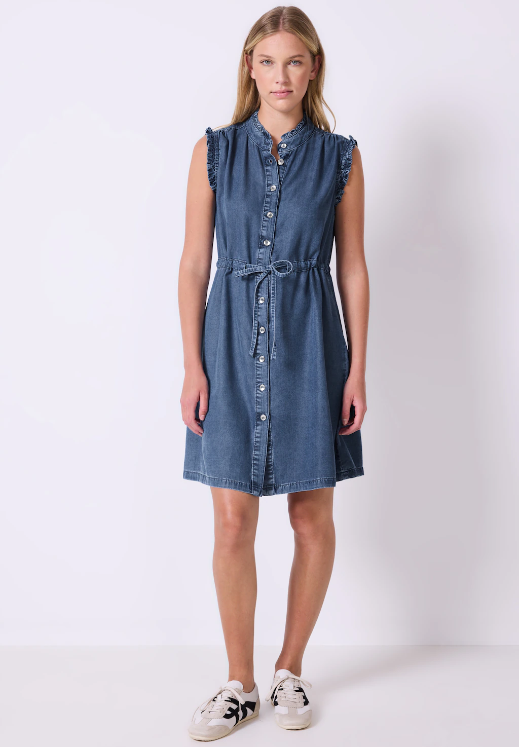 STREET ONE STUDIO Midikleid, aus Lyocell günstig online kaufen