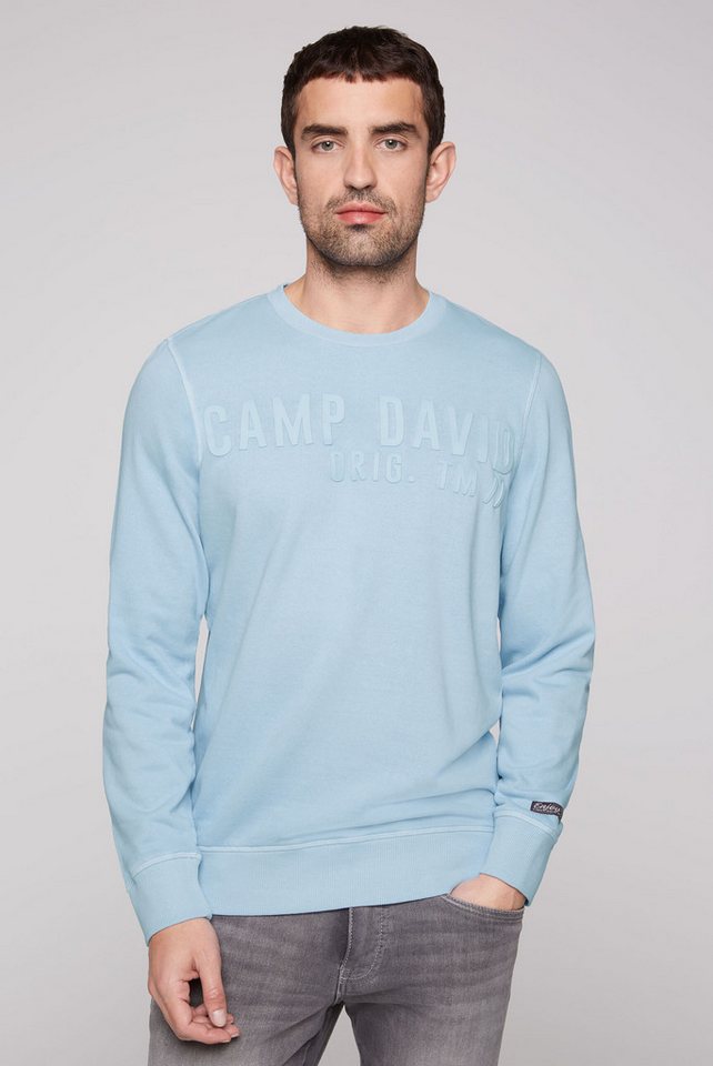 CAMP DAVID Sweater, aus Baumwolle günstig online kaufen