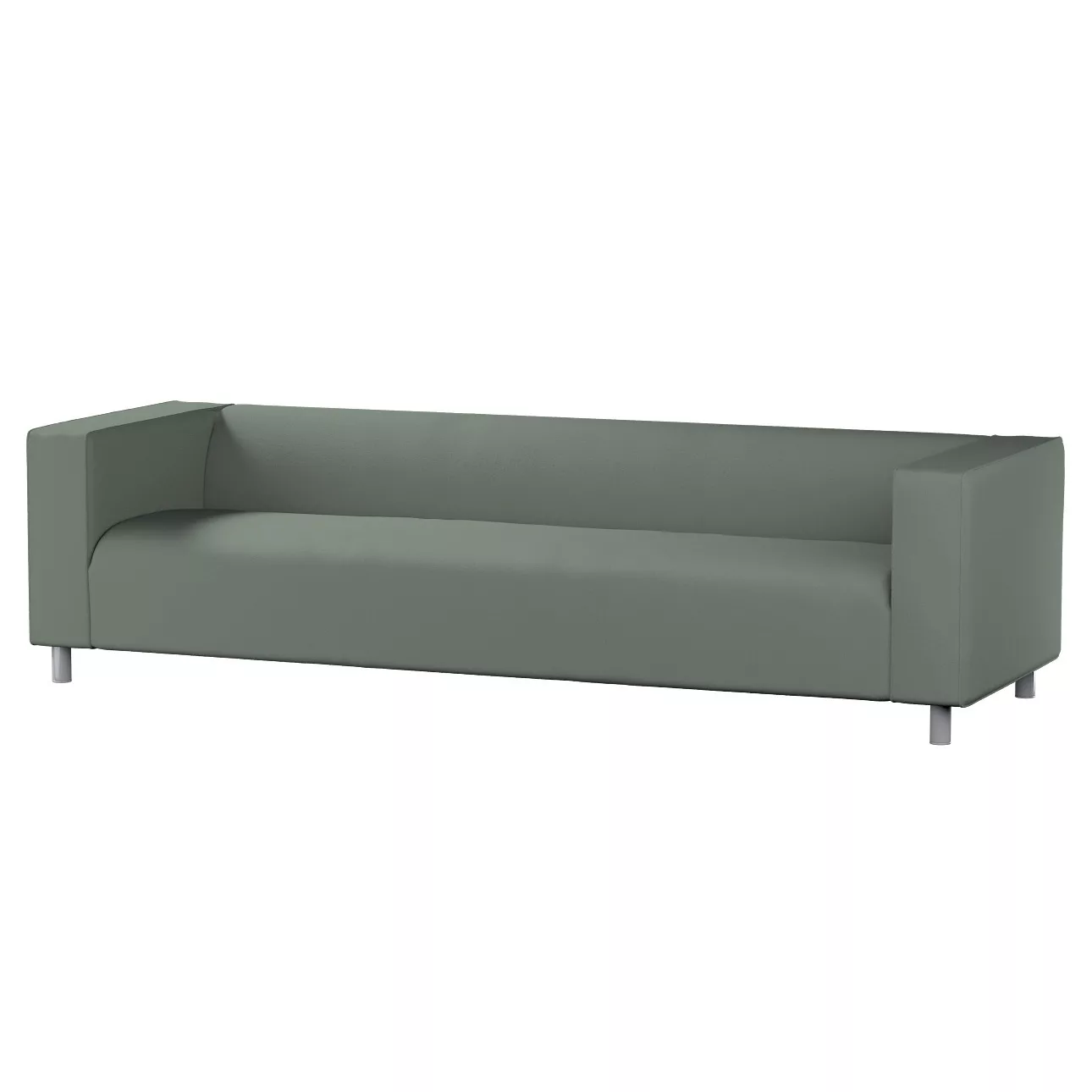 Bezug für Klippan 4-Sitzer Sofa, grün, Bezug für Klippan 4-Sitzer, Bouclé ( günstig online kaufen