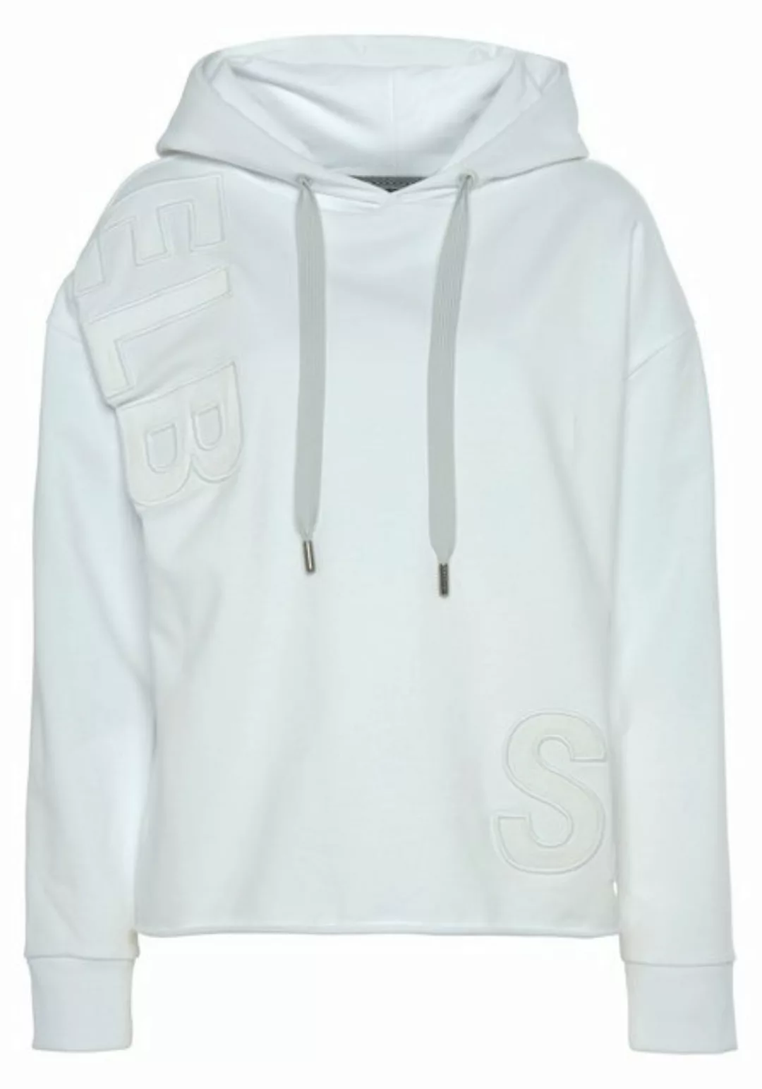 Elbsand Kapuzensweatshirt Elgin mit Logostickerei, lockerer Hoodie aus elas günstig online kaufen