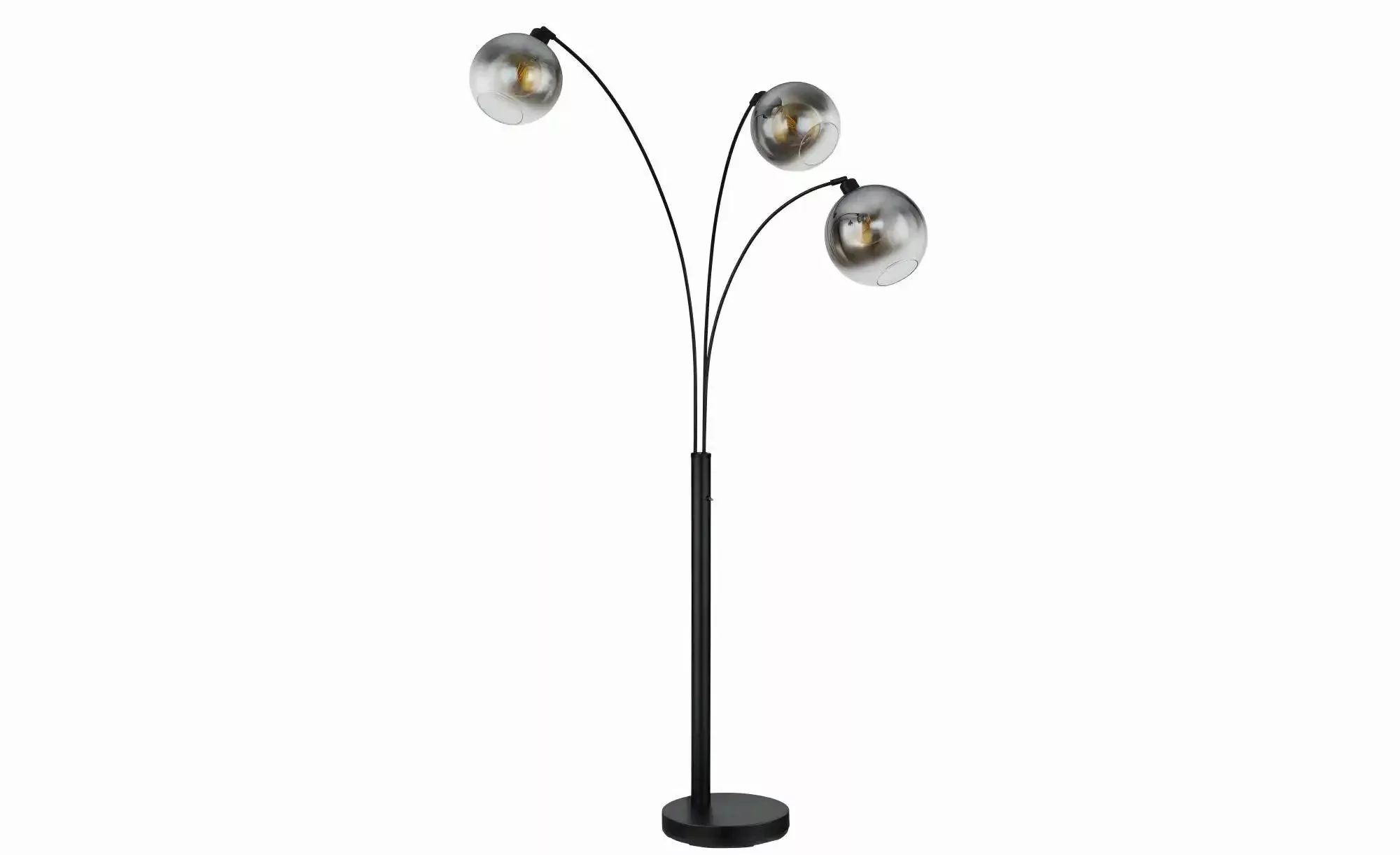 Globo Lighting Stehleuchte   ¦ schwarz ¦ Maße (cm): B: 105 H: 200 Lampen & günstig online kaufen