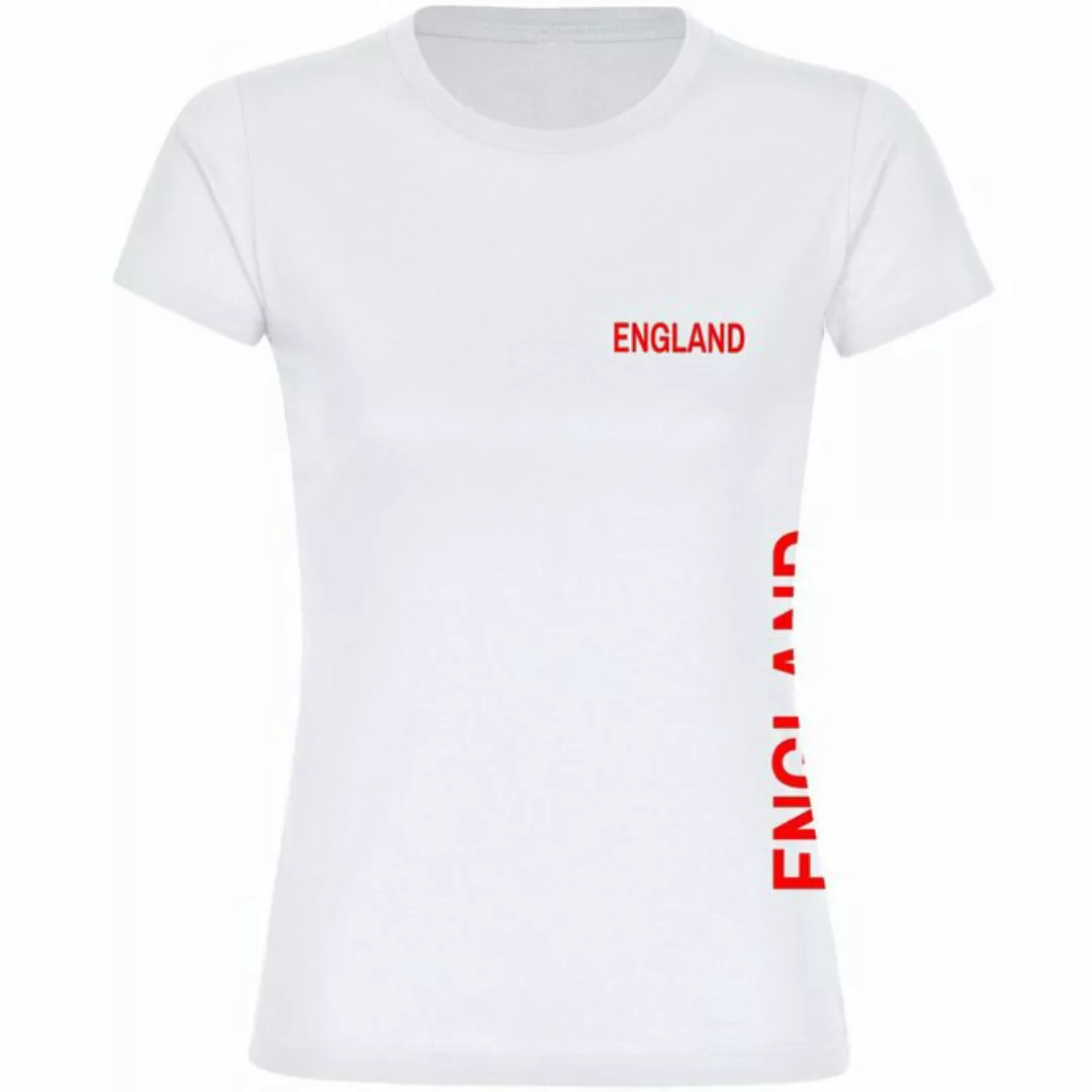 multifanshop T-Shirt Damen England - Brust & Seite - Frauen günstig online kaufen