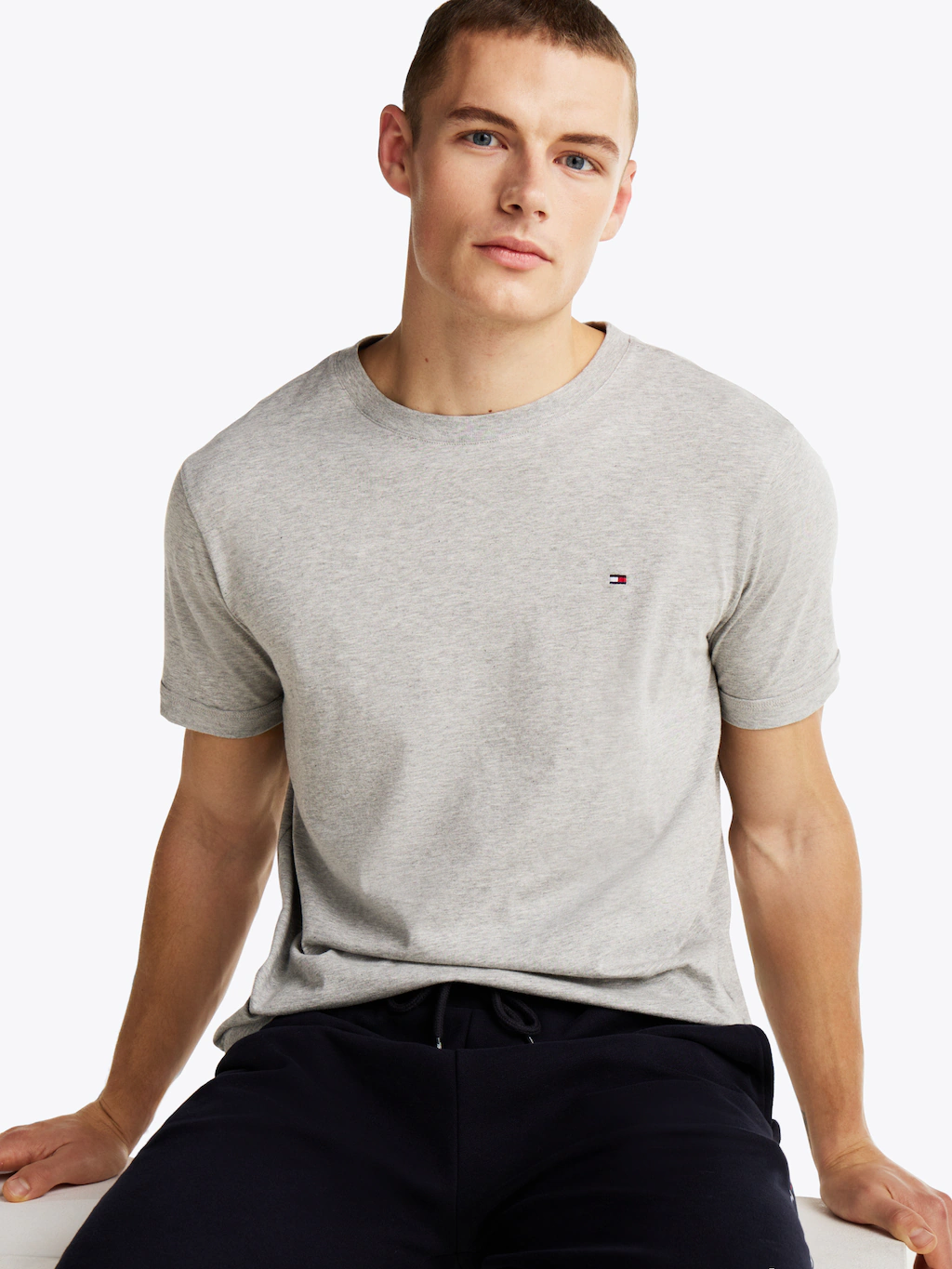 Tommy Hilfiger Underwear T-Shirt, mit Logo-Stickerei günstig online kaufen