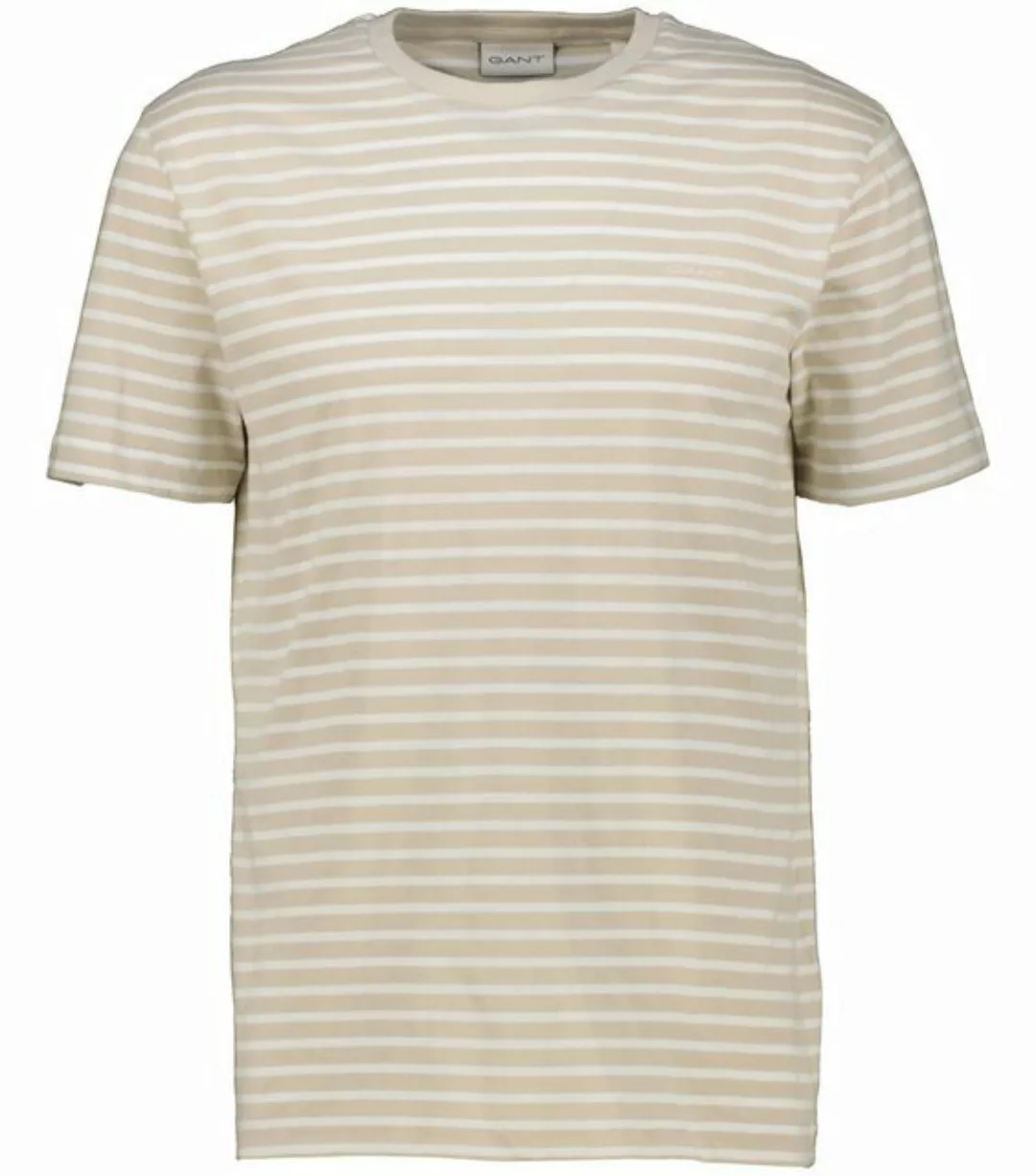 Gant T-Shirt Herren T-Shirt STRIPED aus Baumwolle Kurzarm (1-tlg) günstig online kaufen