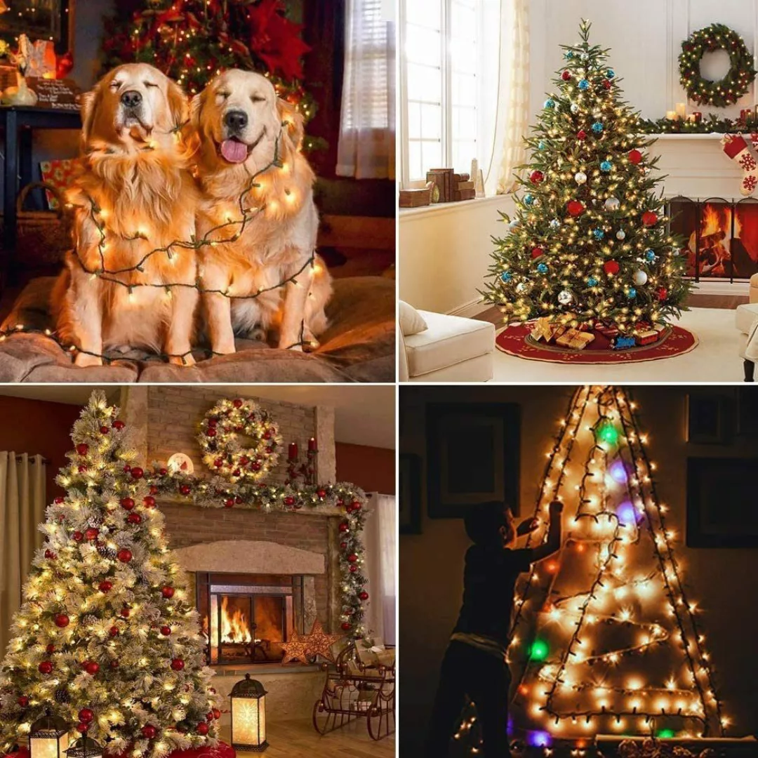 Quntis LED-Lichterkette LED Weihnachtsbeleuchtung Ostern Deko, günstig online kaufen