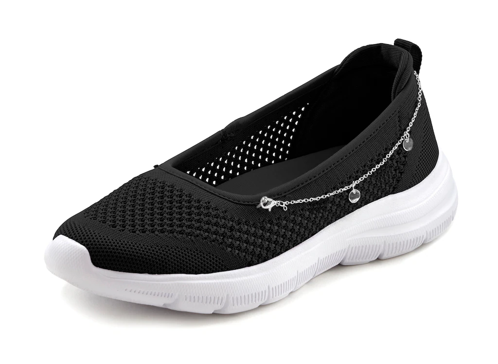 LASCANA Sneaker, Slipper, Ballerina, Halbschuhe zum Reinschlüpfen VEGAN günstig online kaufen