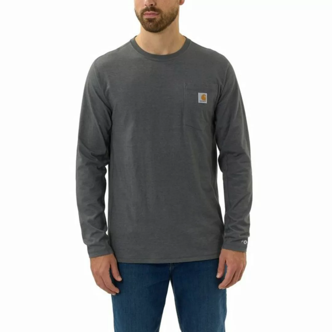 Carhartt Langarmshirt Carhartt Herren Langarmshirt Force Flex Pocket günstig online kaufen