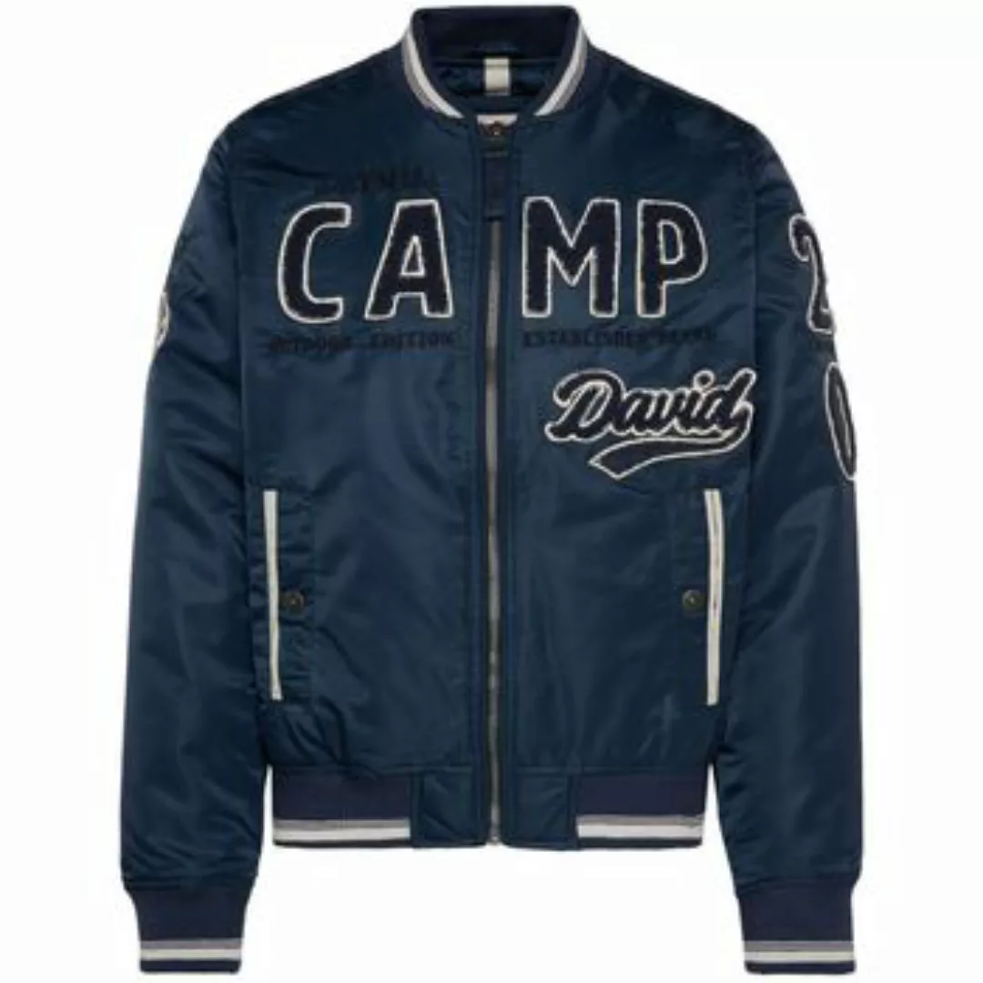 CAMP DAVID Blouson, mit großem Frottee-Logo günstig online kaufen