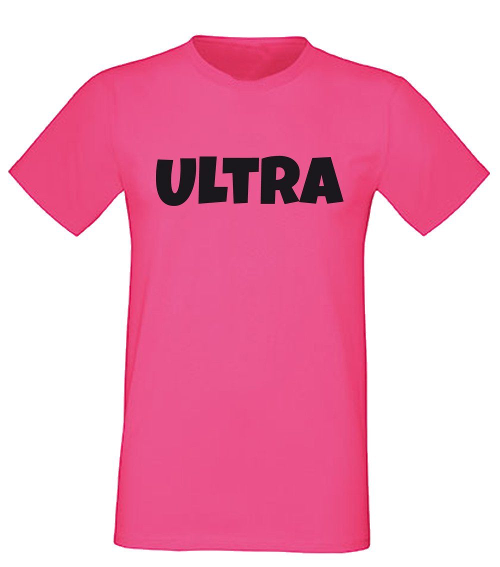 G-graphics T-Shirt Ultra Herren T-Shirt, Pink-Black-Men-Edition, günstig online kaufen